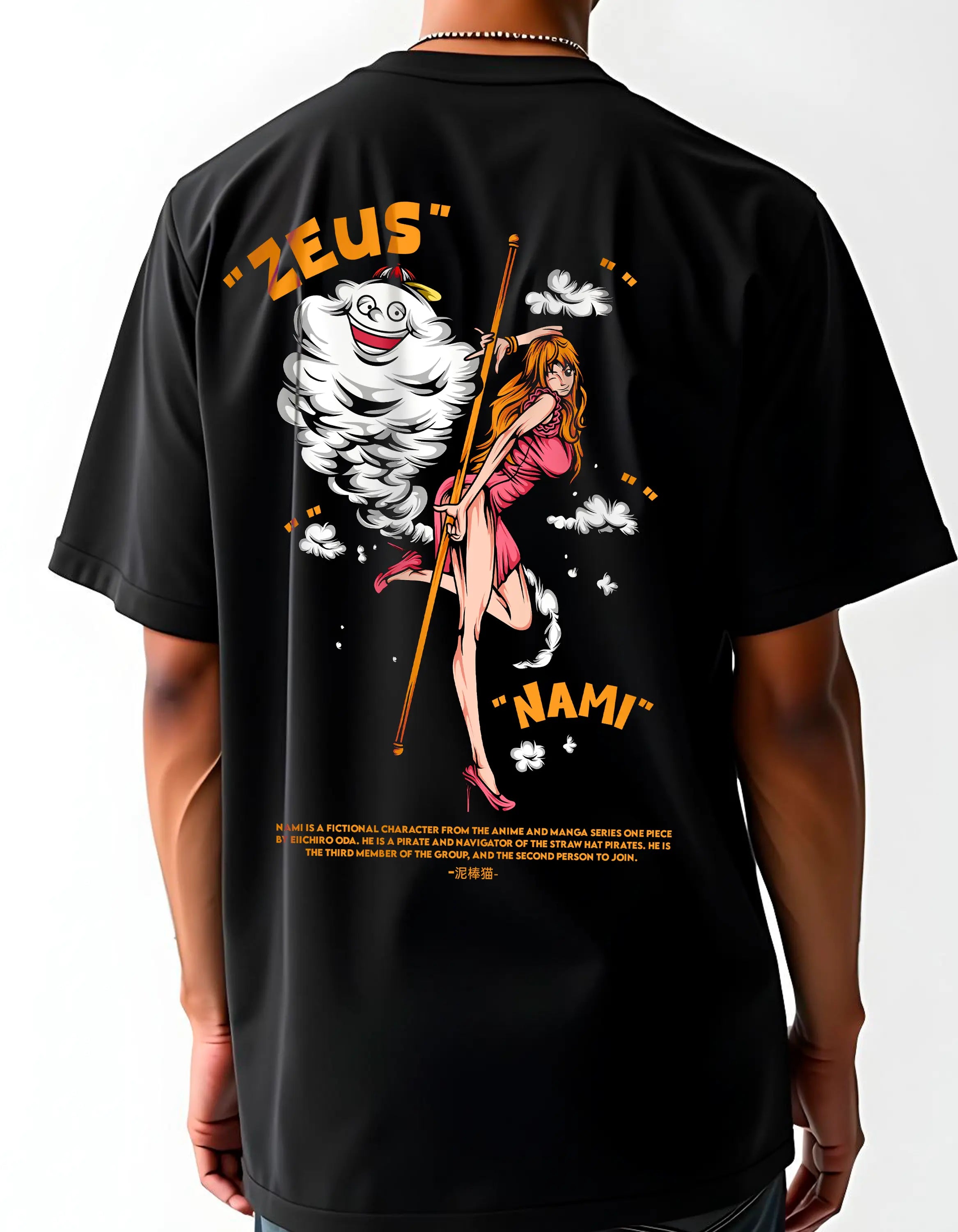 Playera oversize One piece - Nami #1 HOODEE