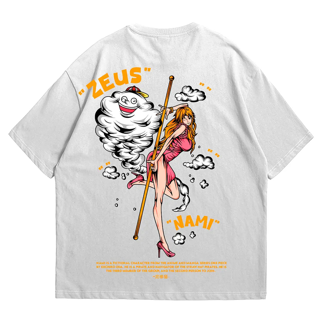 Playera oversize One piece - Nami #1 HOODEE