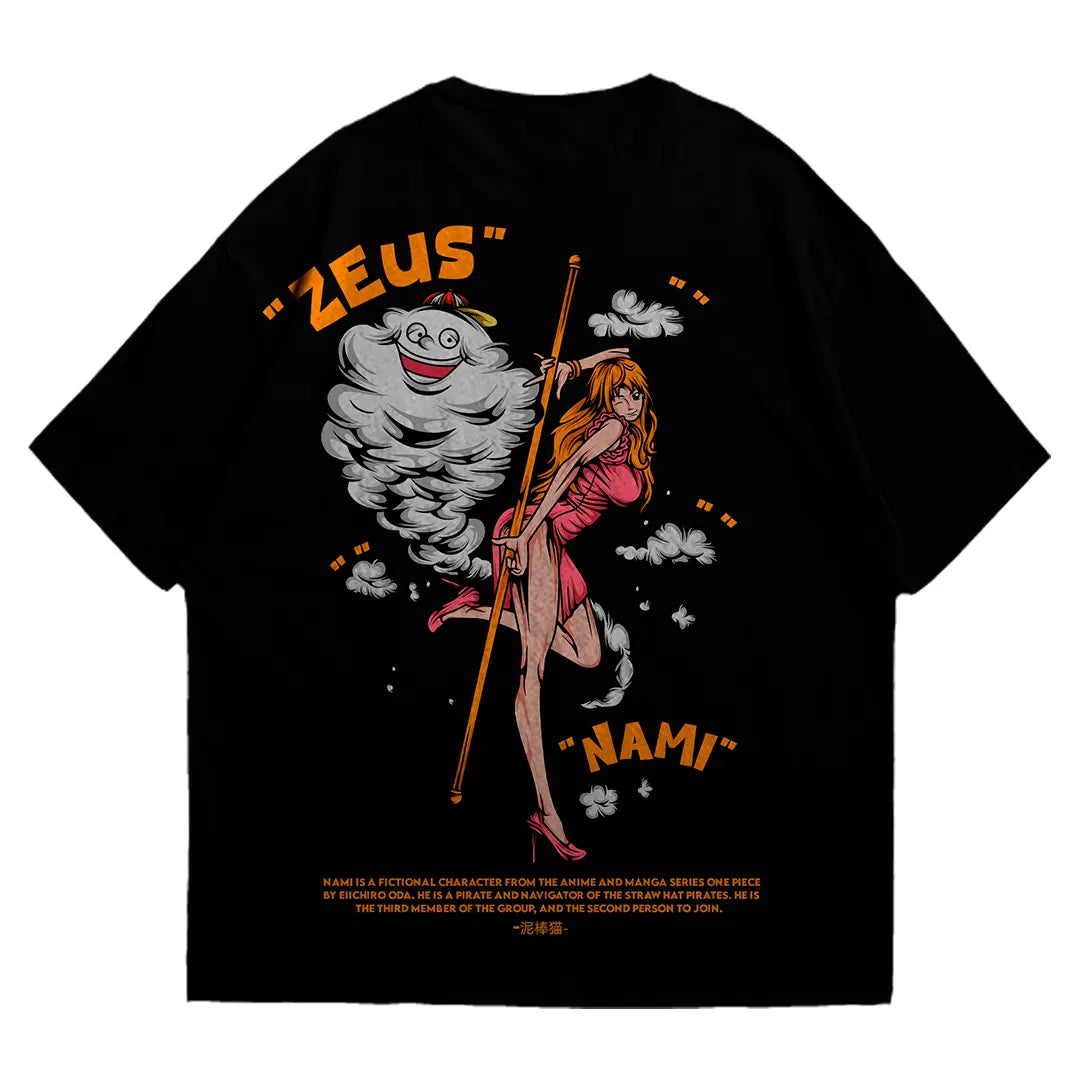 Playera oversize One piece - Nami #1 HOODEE