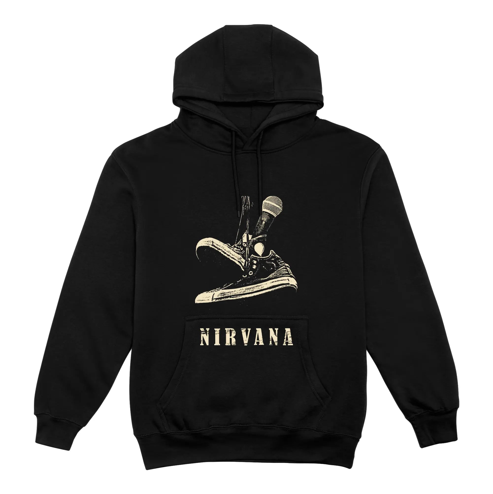 Hoodie de Nirvana negro HOODEE