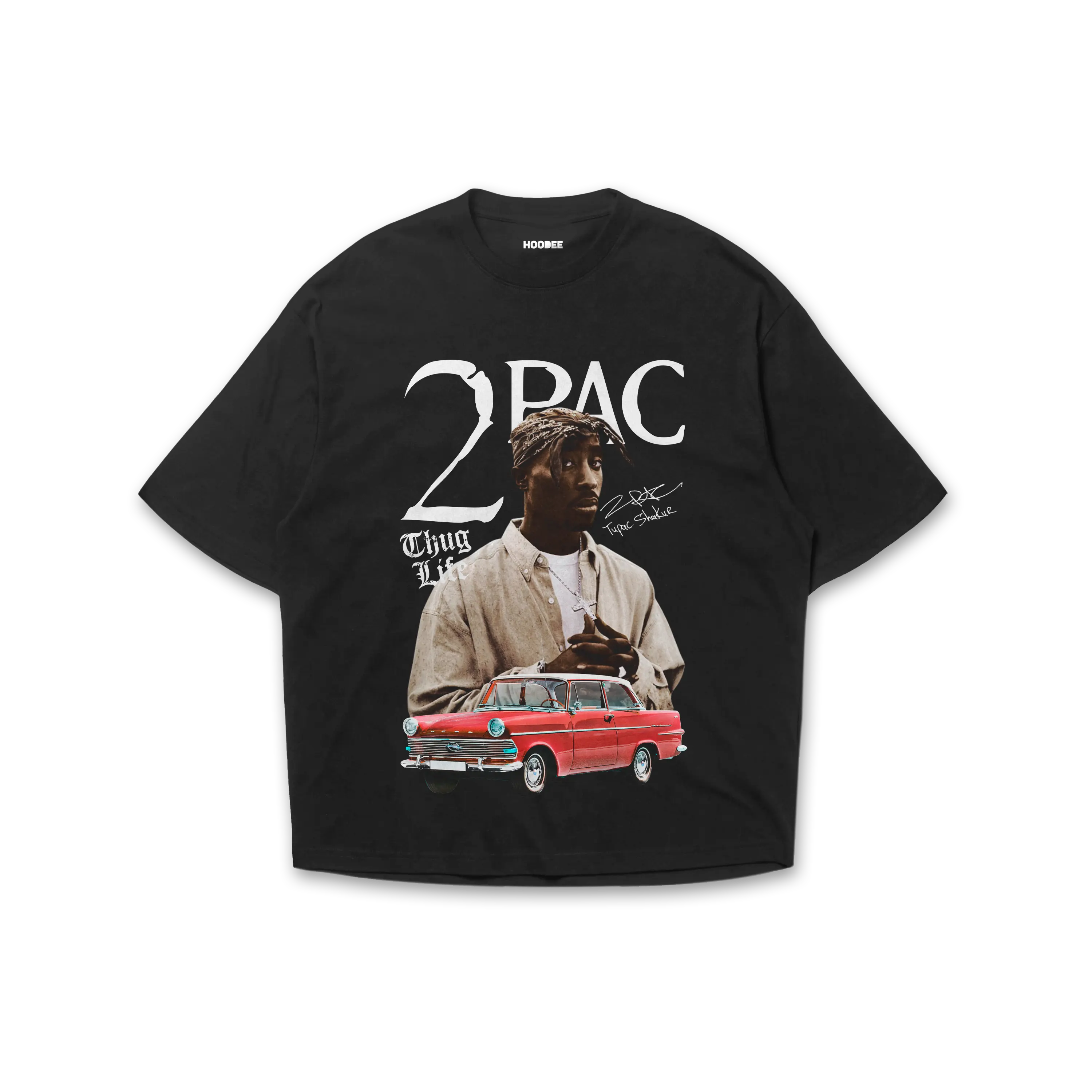 Player oversize - Tupac Shakur #20 HOODEE