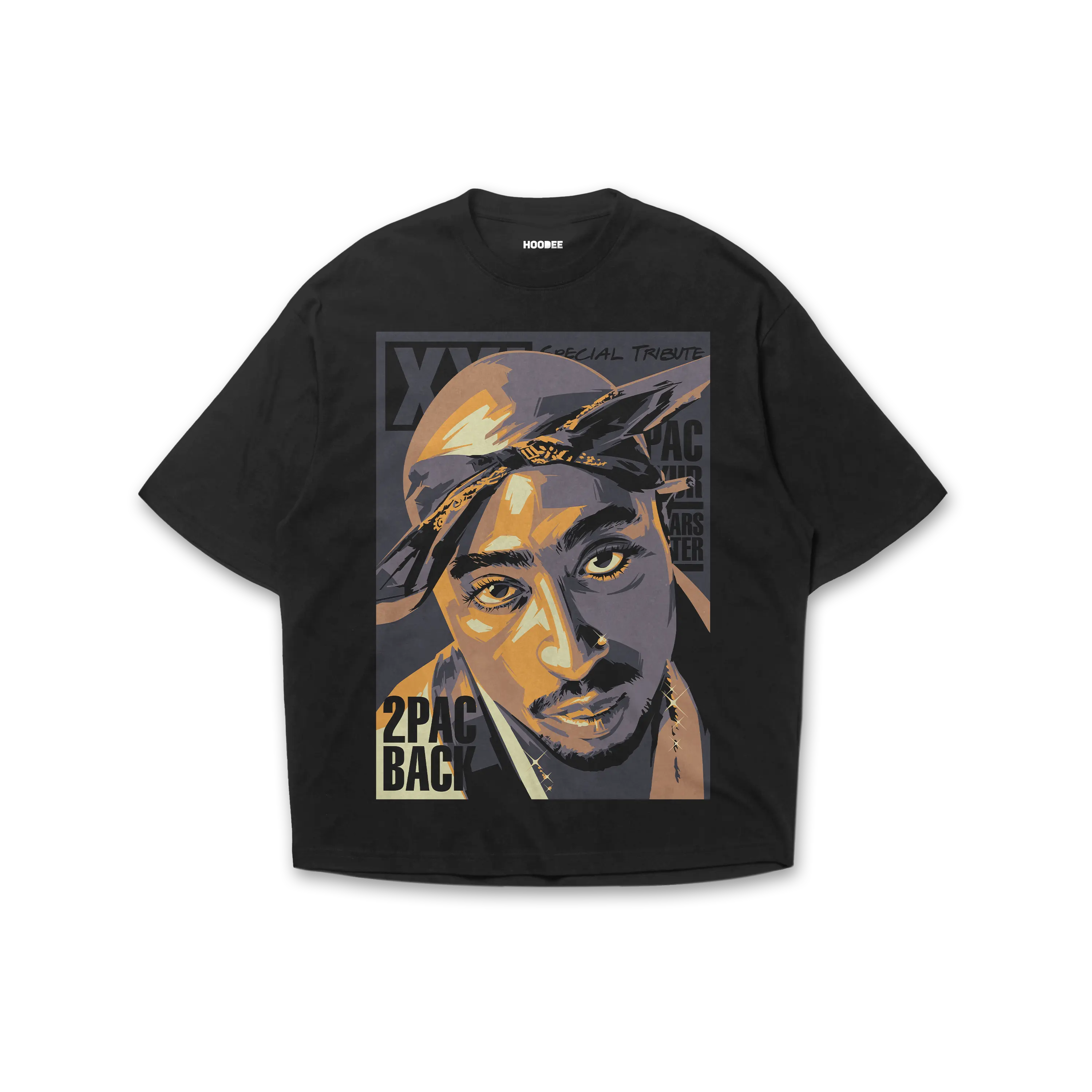 Player oversize - Tupac Shakur #34 HOODEE