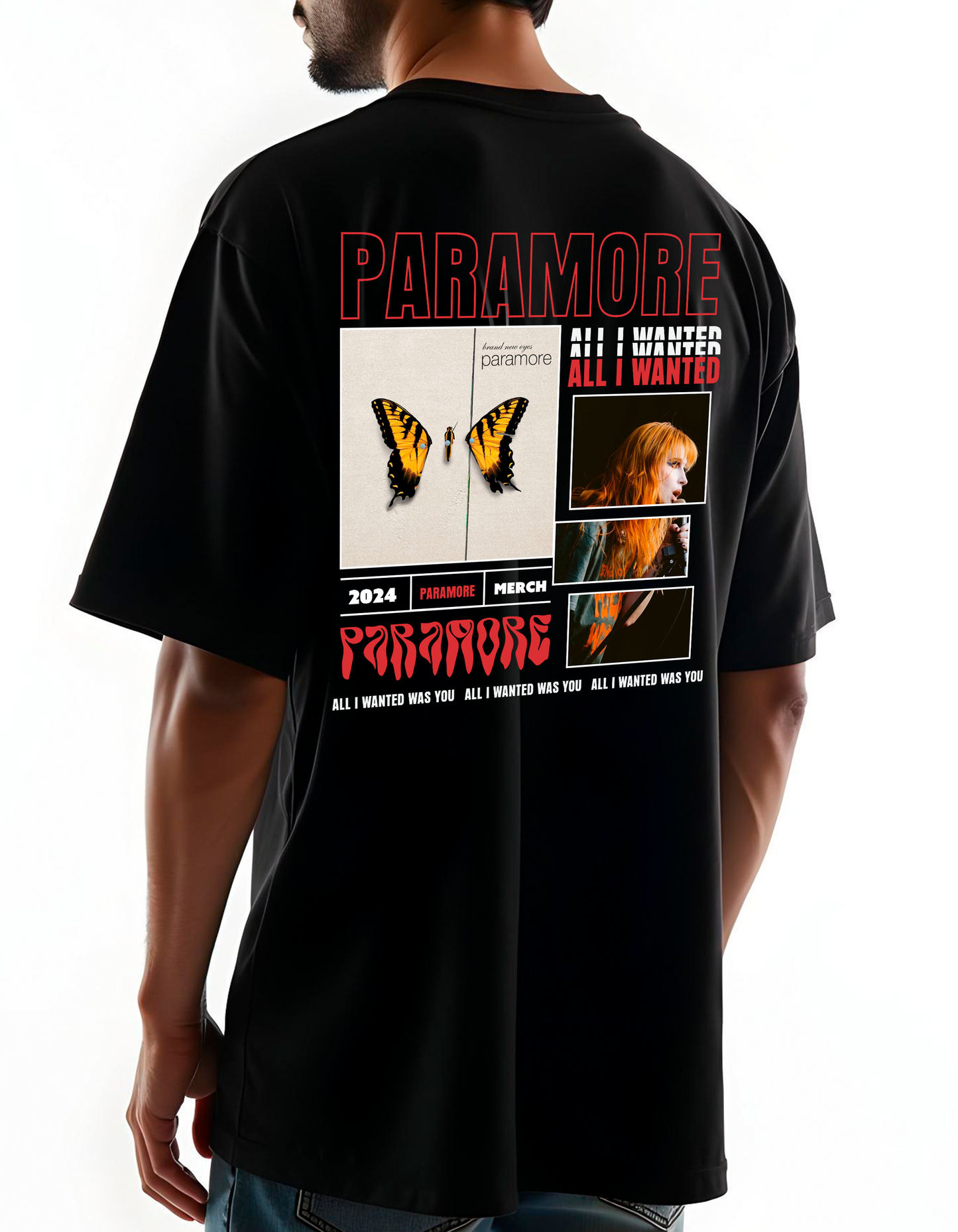 Playera oversize Paramore #1
