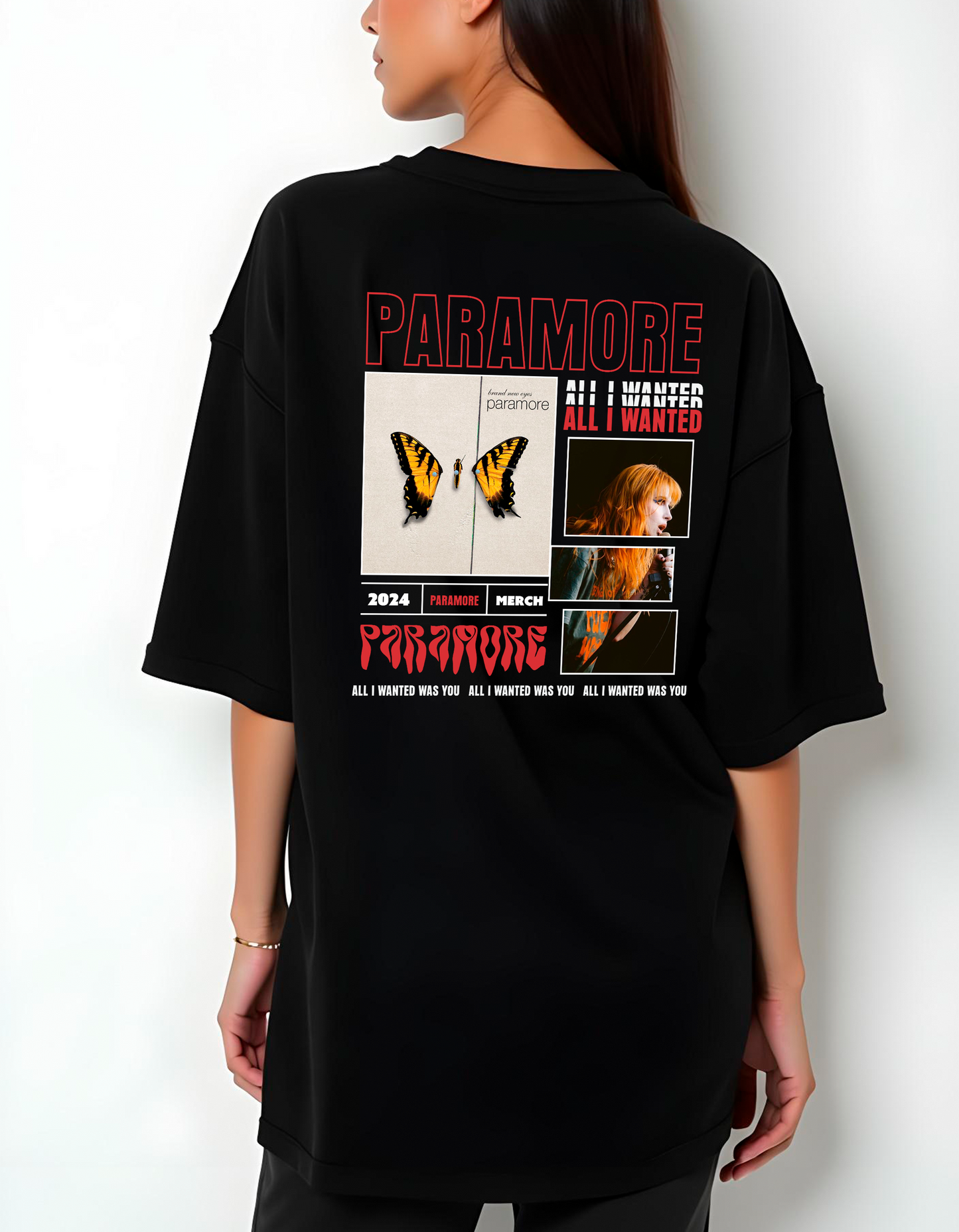 Playera oversize Paramore #1