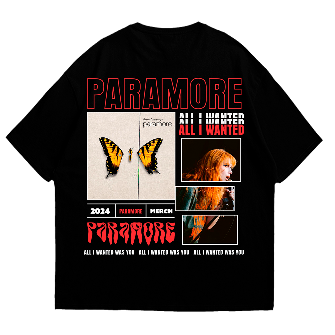 Playera oversize Paramore #1