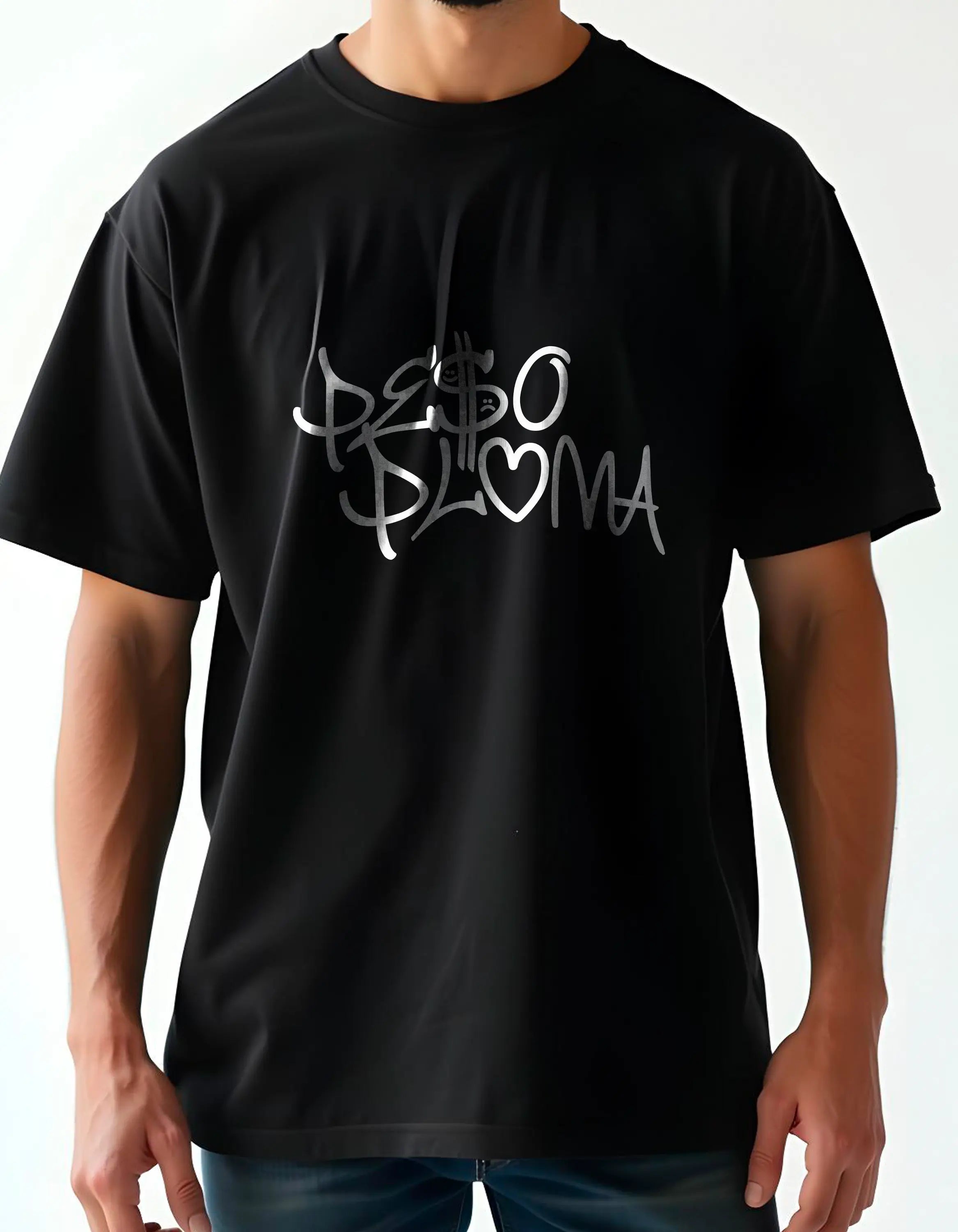 Playera oversize Peso pluma #1 HOODEE