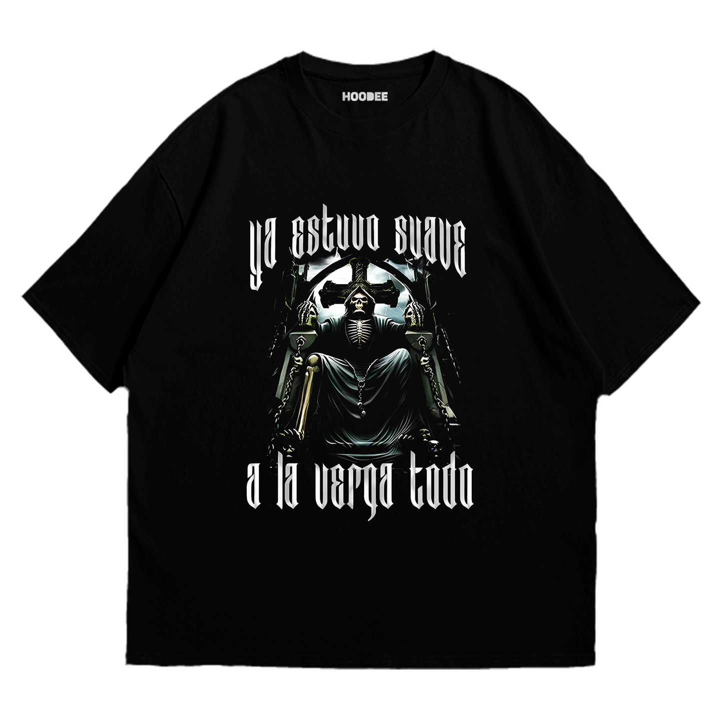 Playera oversize - Rey de mi propio caos