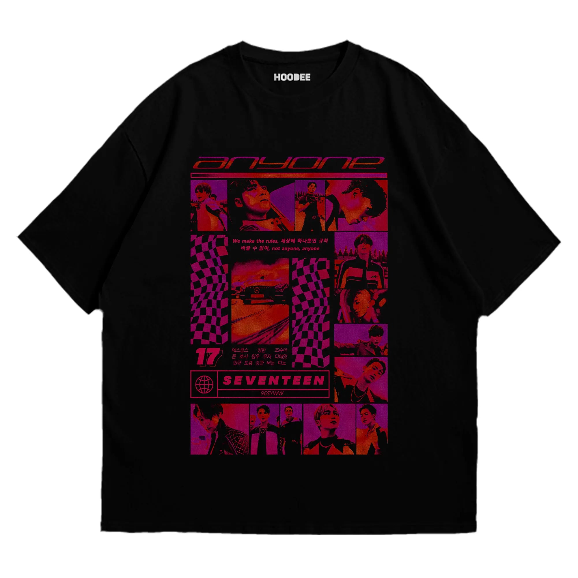 Playera oversize - Seventeen #2 HOODEE