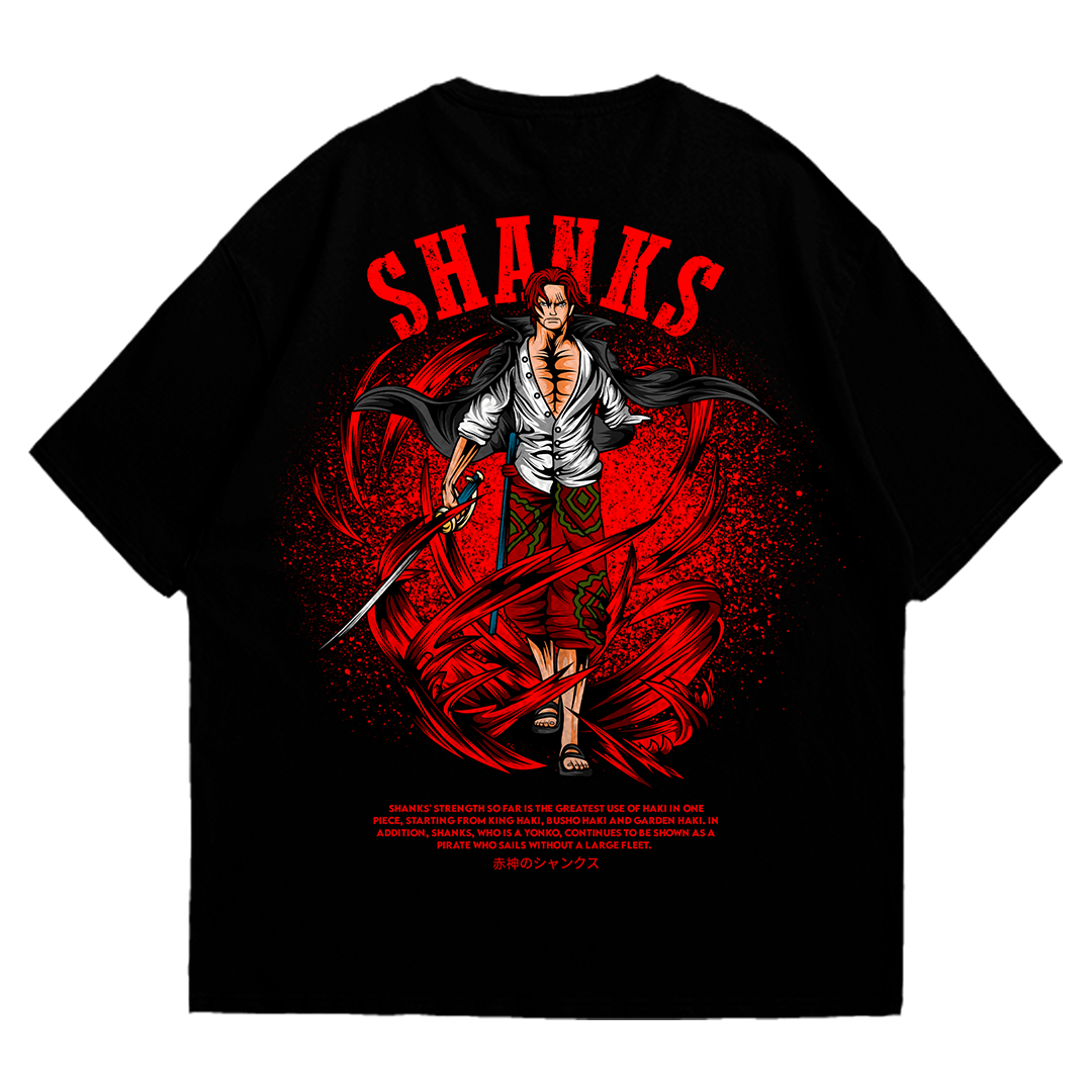 Playera oversize One piece - Shanks #1