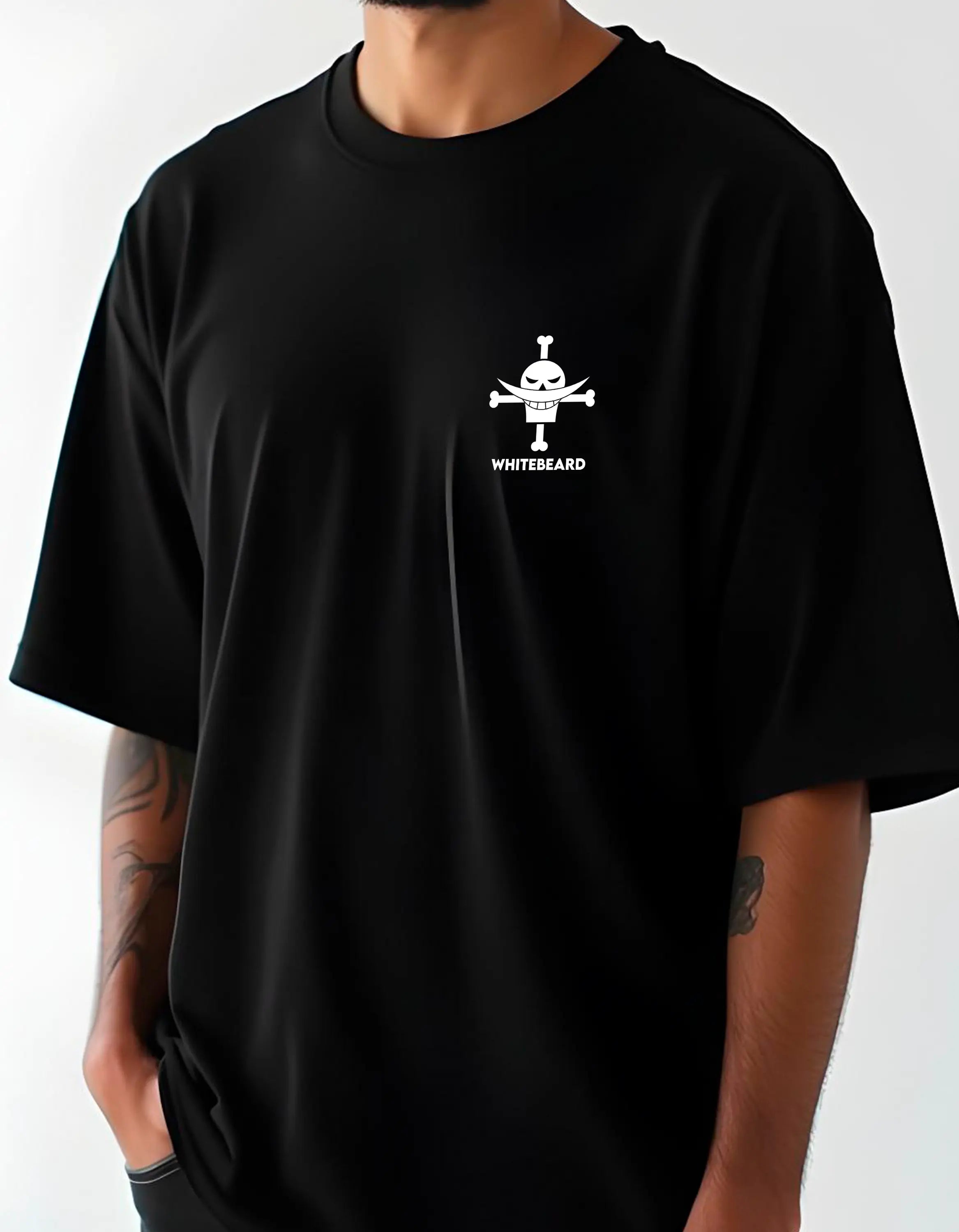 Playera oversize One piece - Shirohige #1 HOODEE