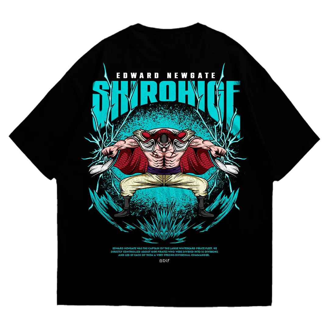 Playera oversize One piece - Shirohige #1 HOODEE