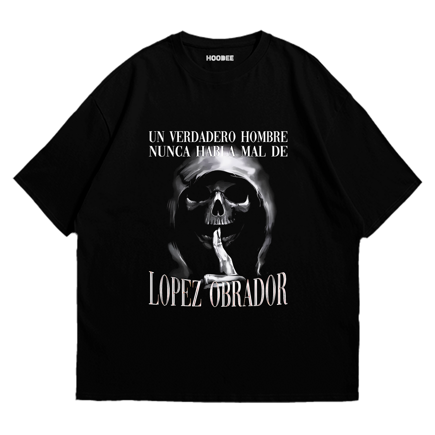 Playera oversize - Silencio Obradorista
