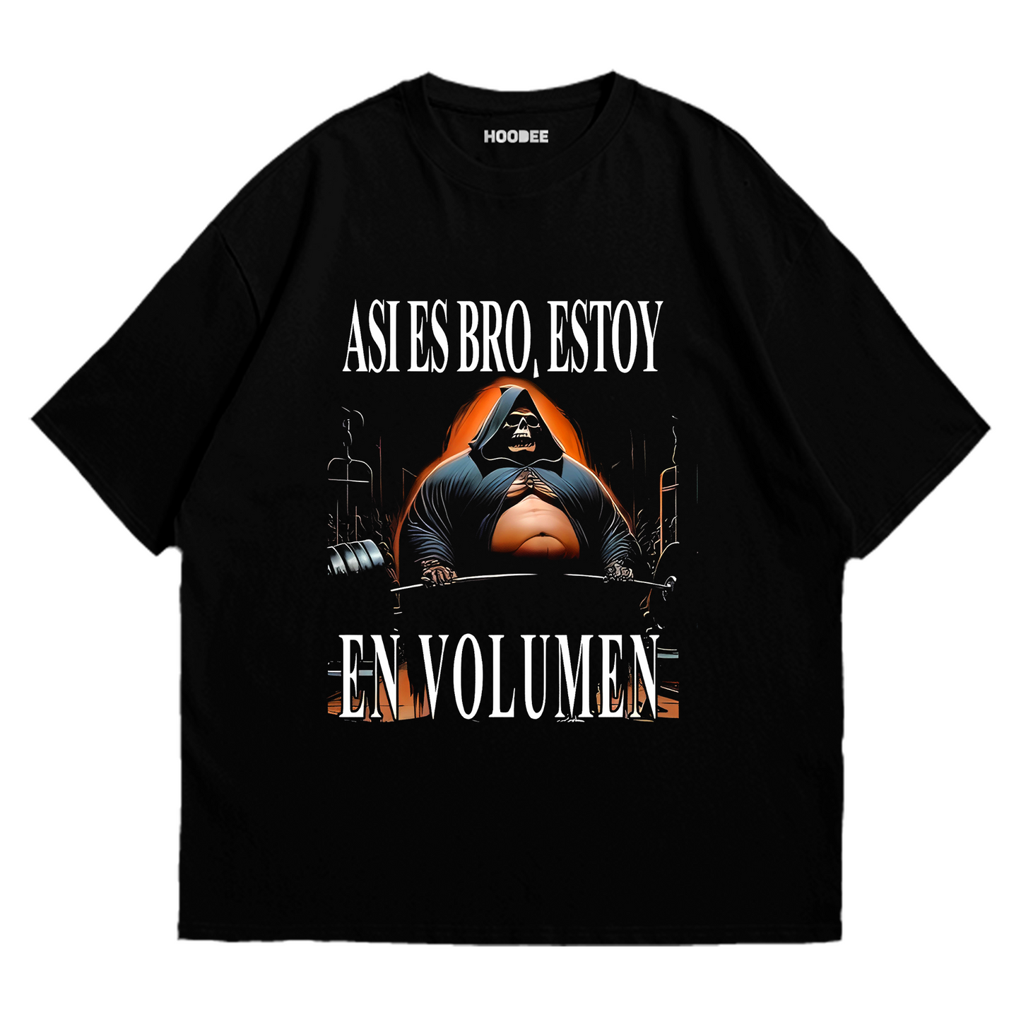 Playera oversize - Sumando kilos de pura masa