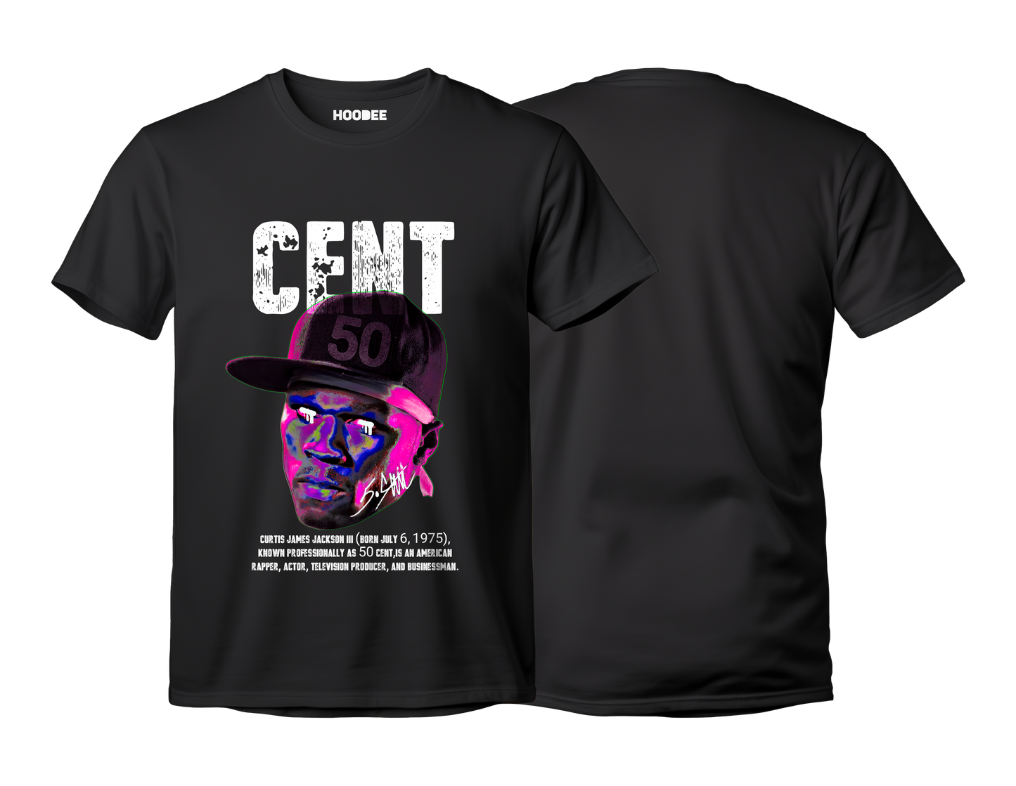 Playera 50 Cent Head