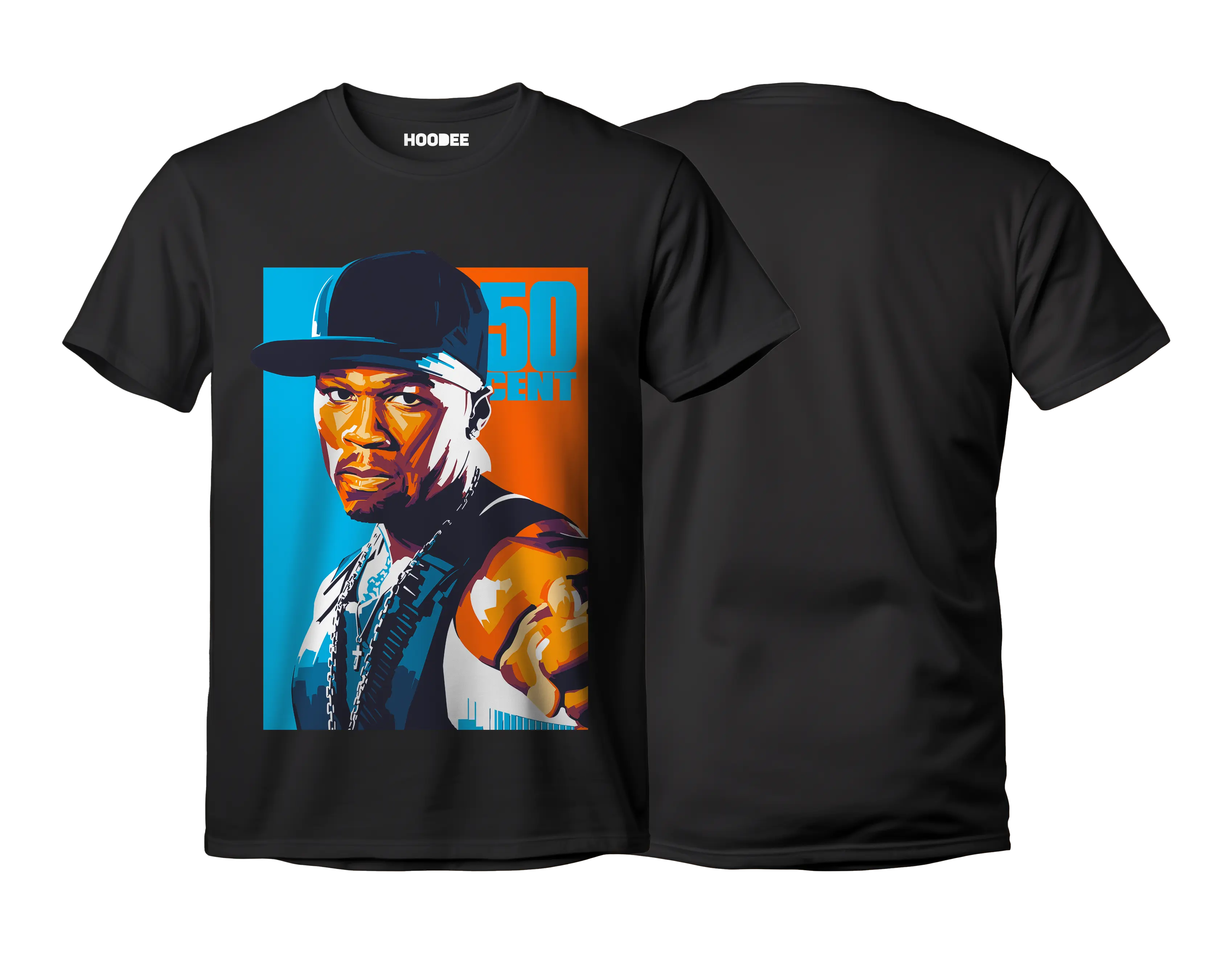 Playera 50 Cent #1 HOODEE