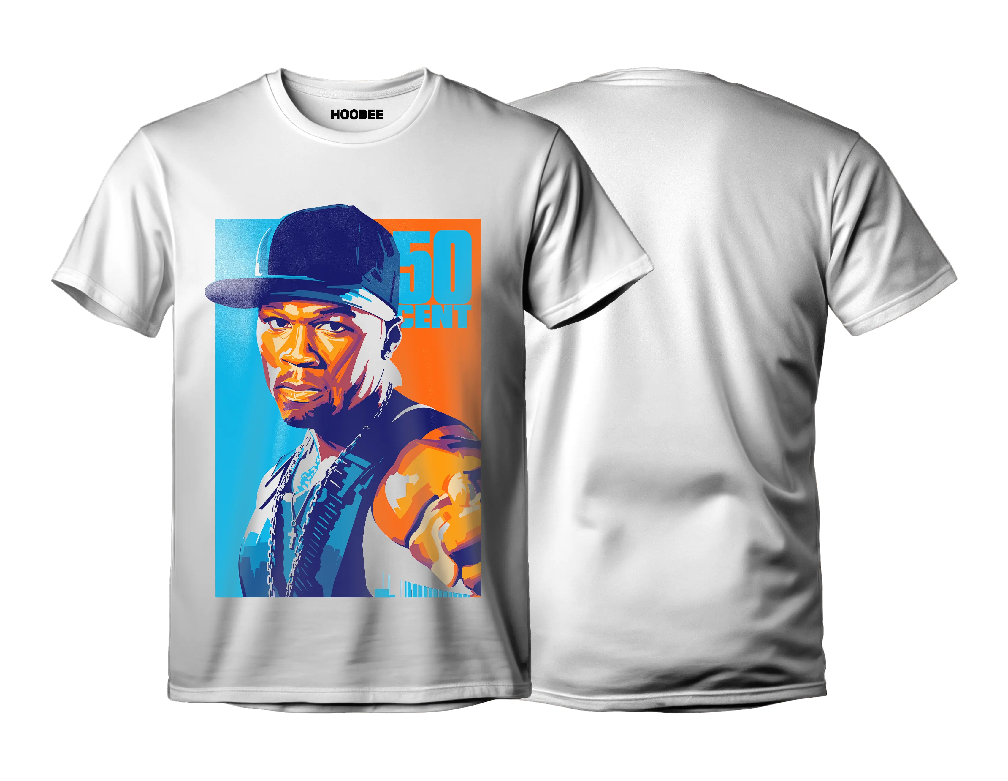 Playera 50 Cent #1 HOODEE