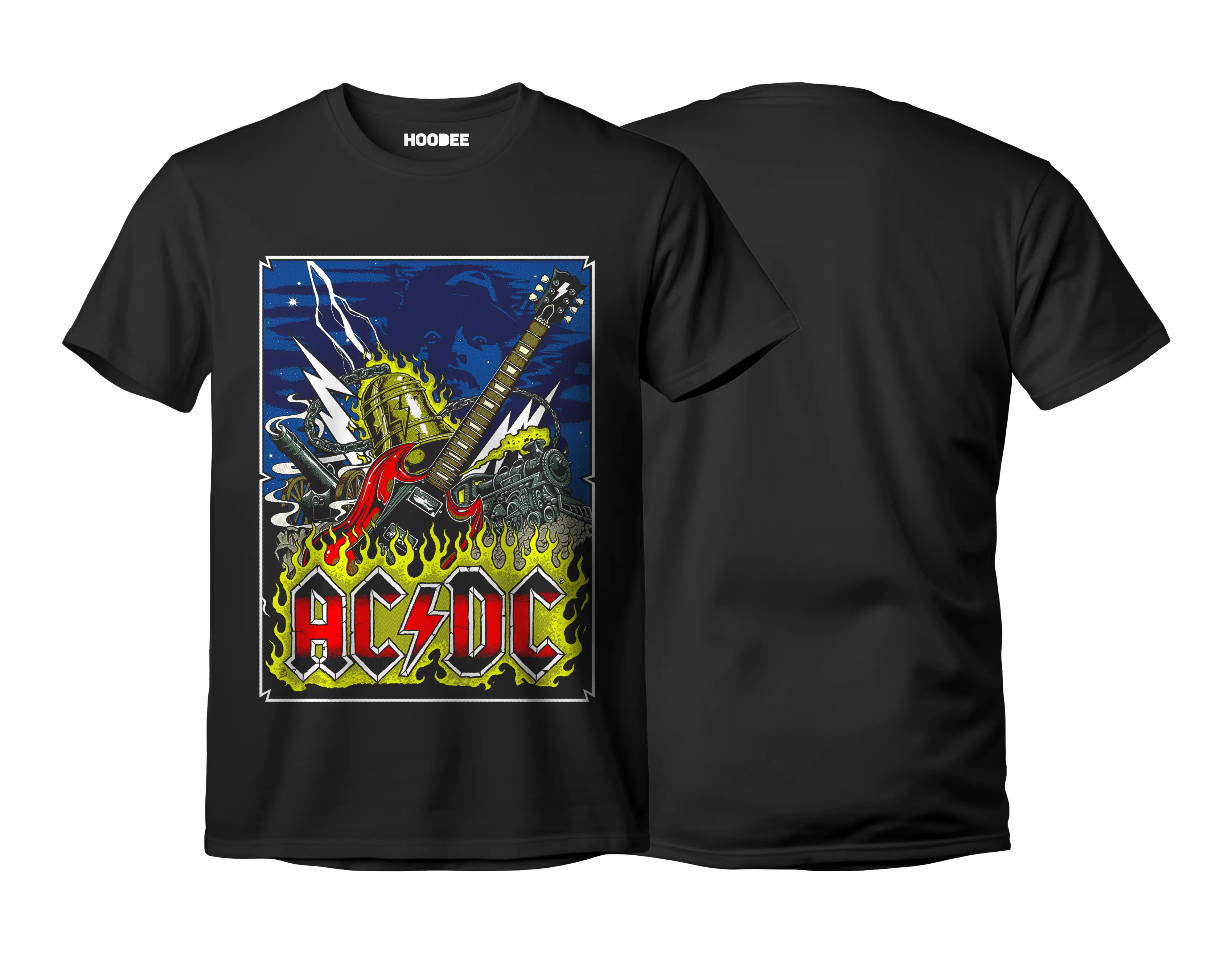 Playera ACDC #12 HOODEE