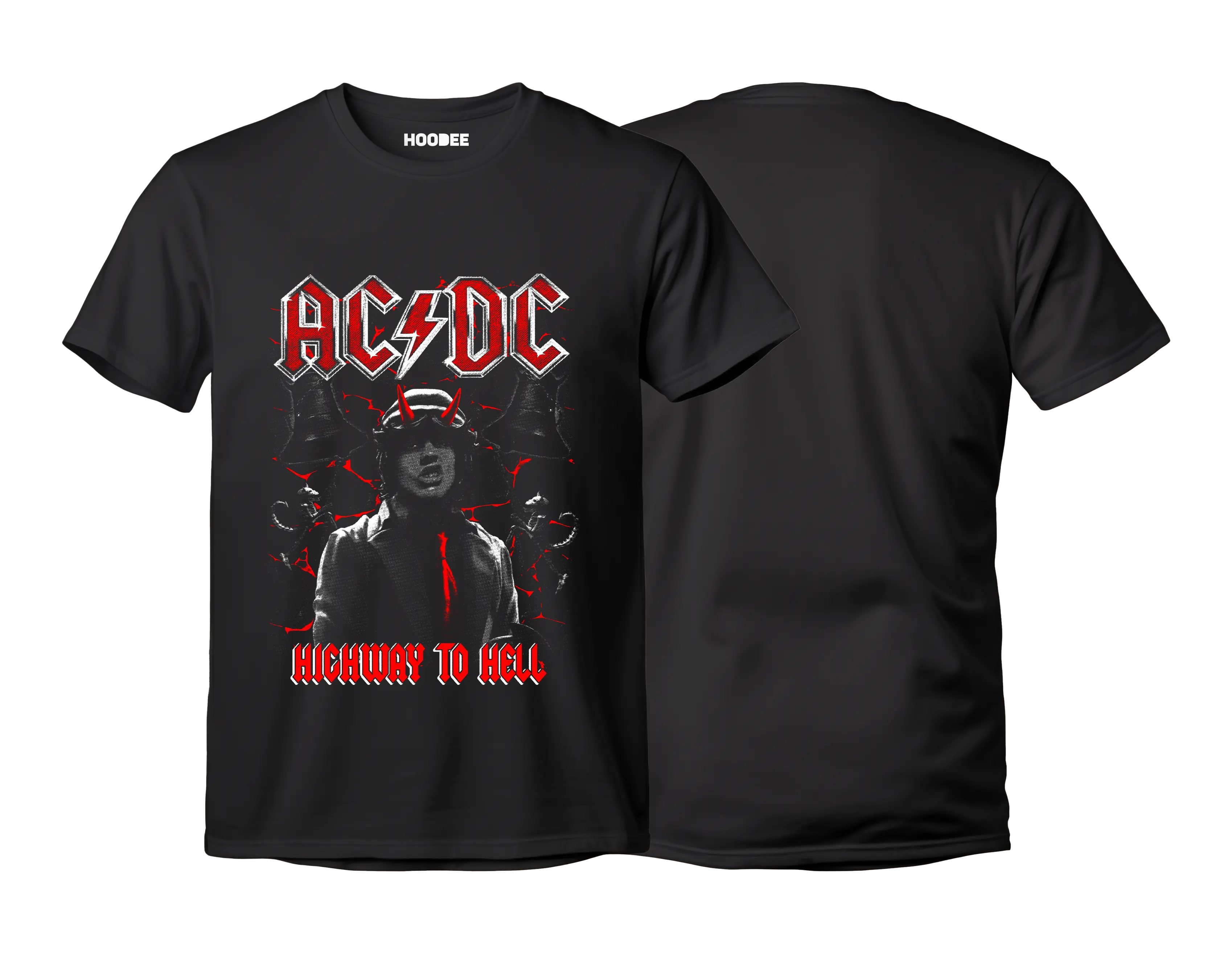 Playera ACDC #4 HOODEE