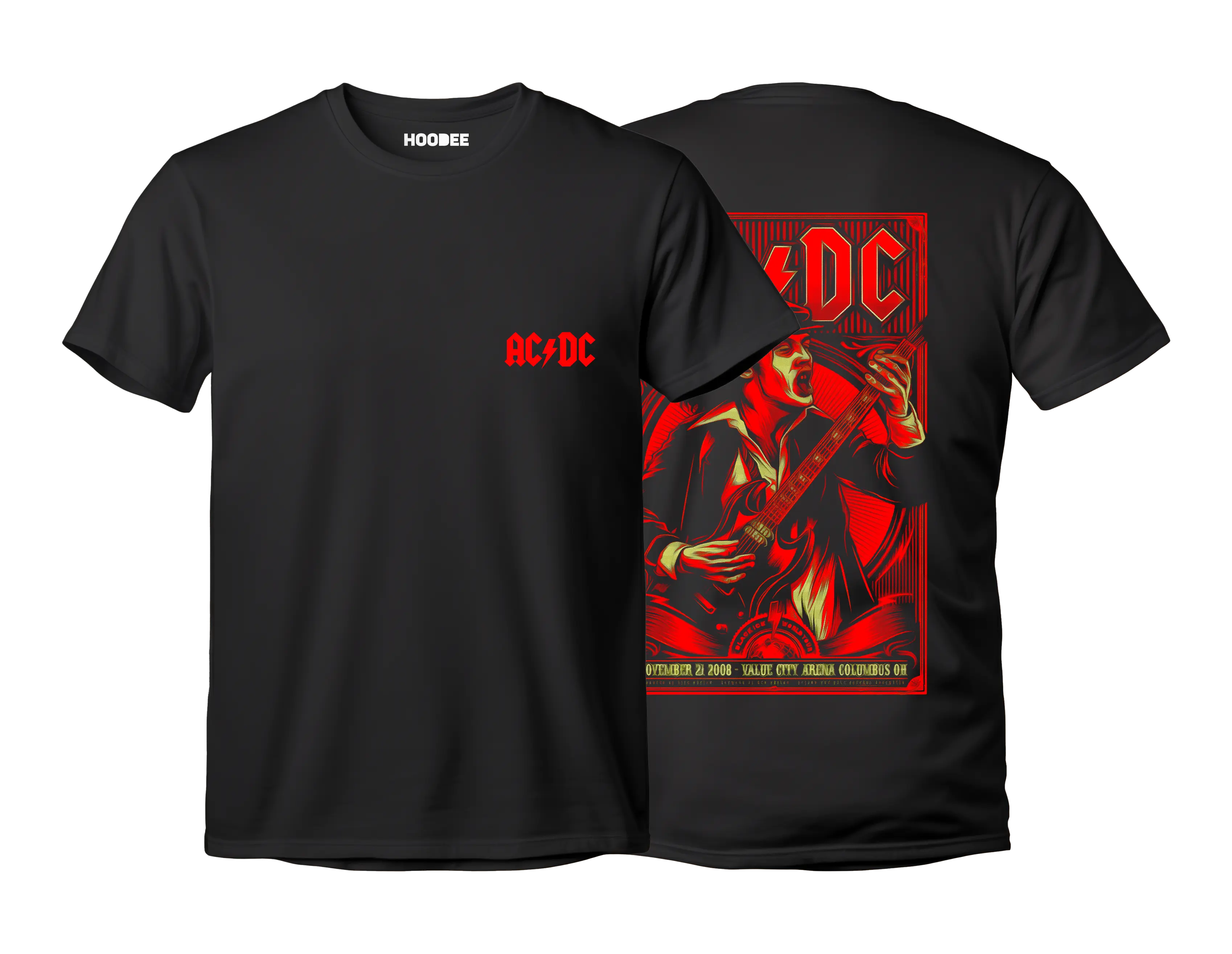 Playera ACDC #7 HOODEE