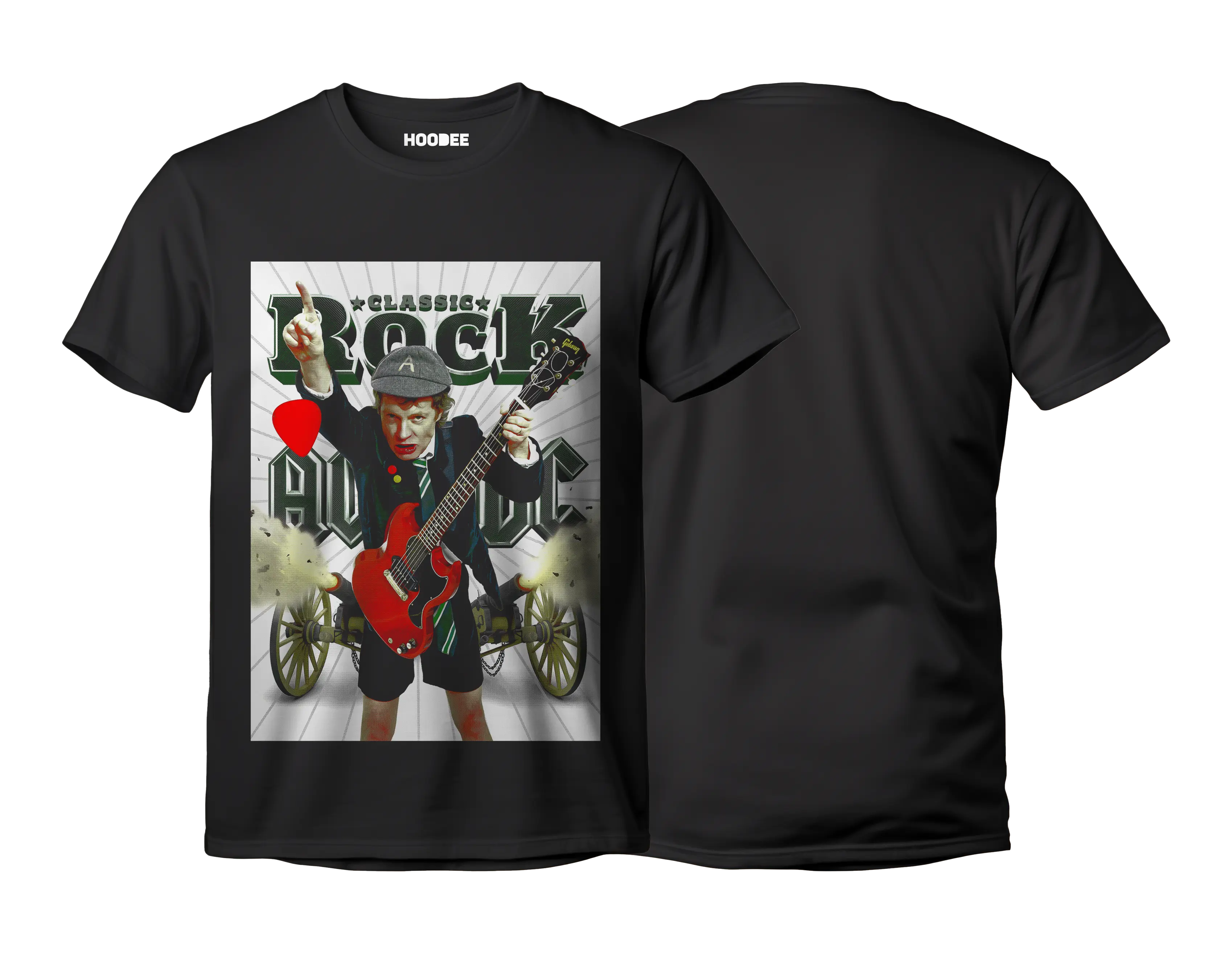 Playera ACDC #8 HOODEE