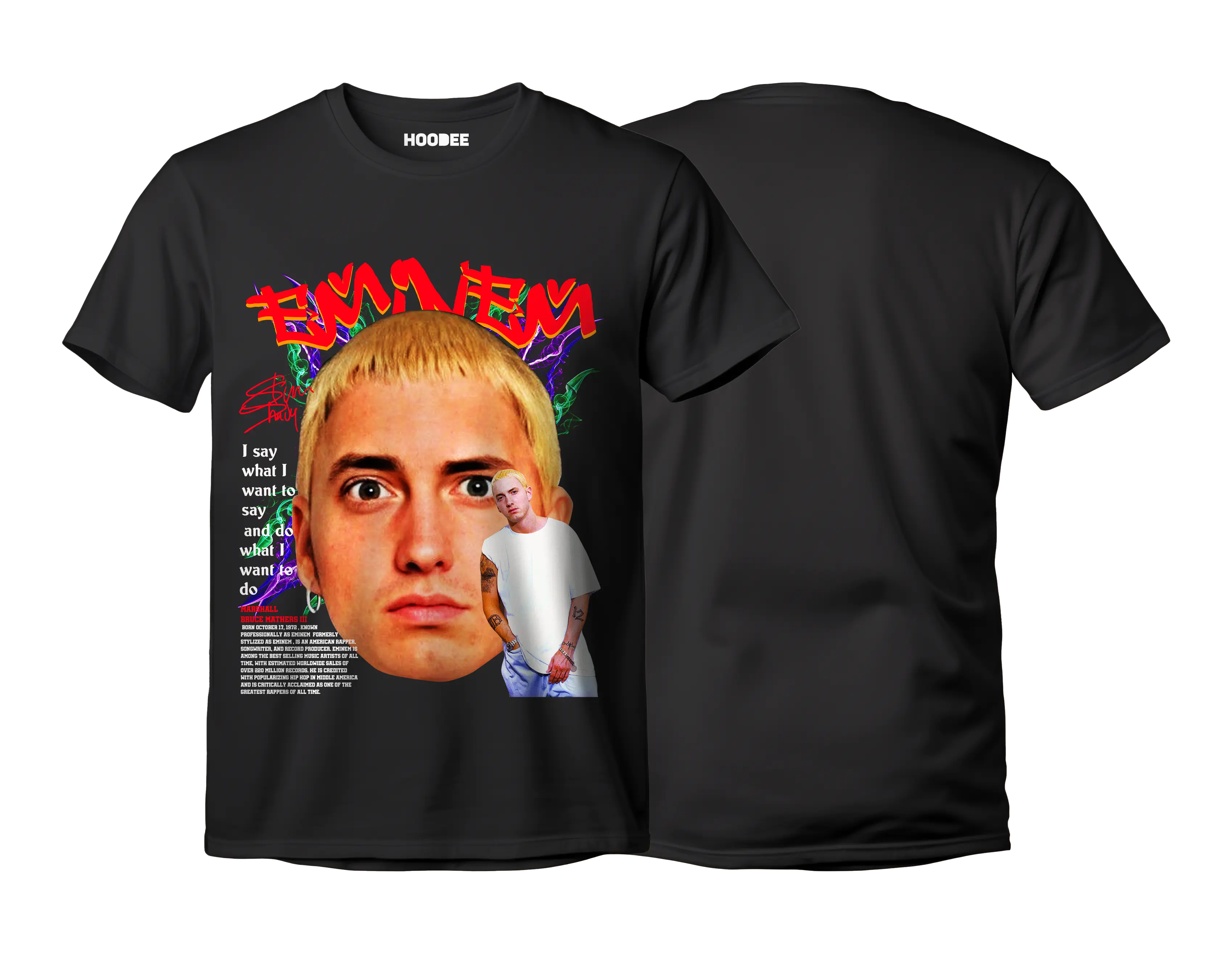 Playera Eminem #6 HOODEE