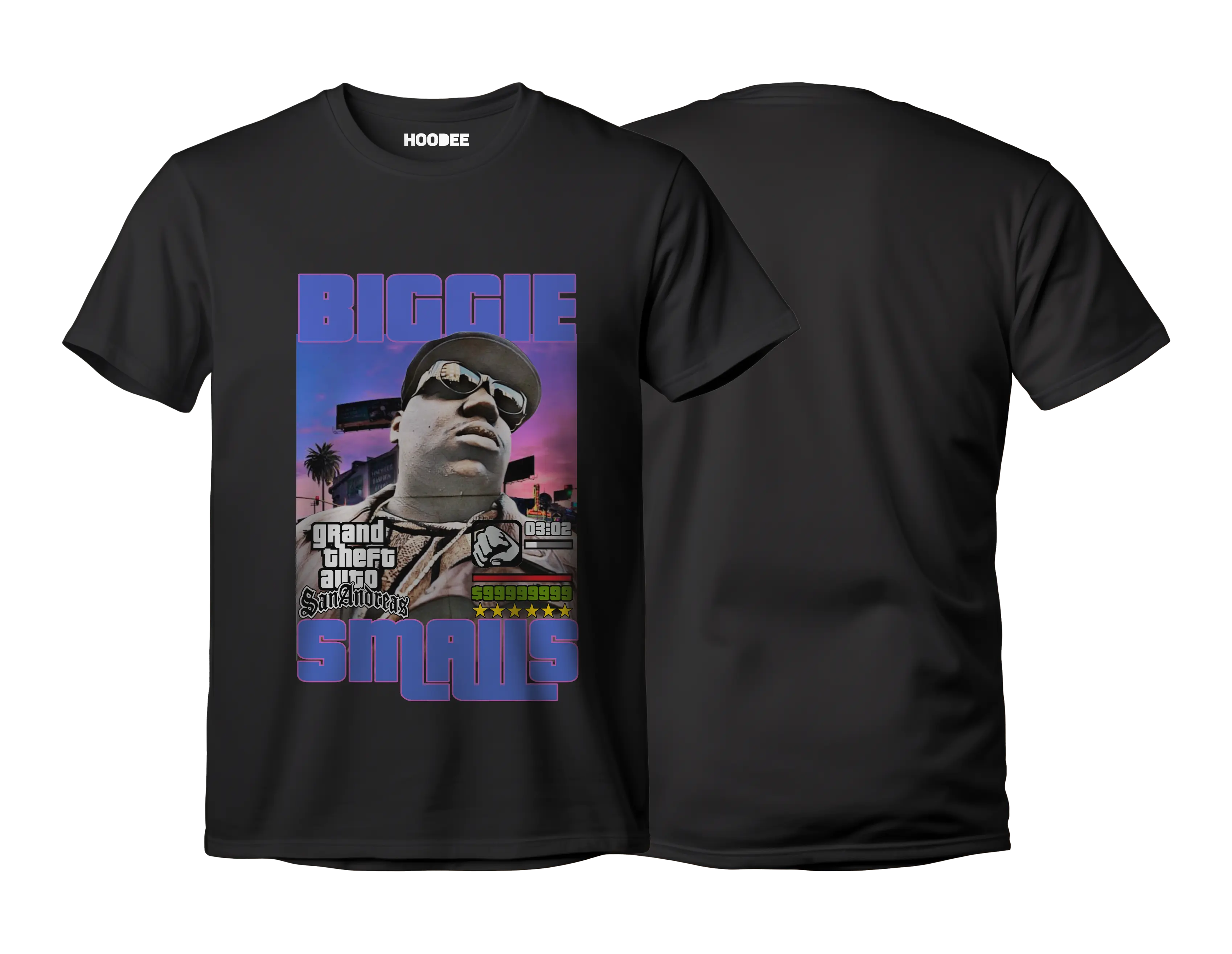 Playera Notorious big #4 HOODEE