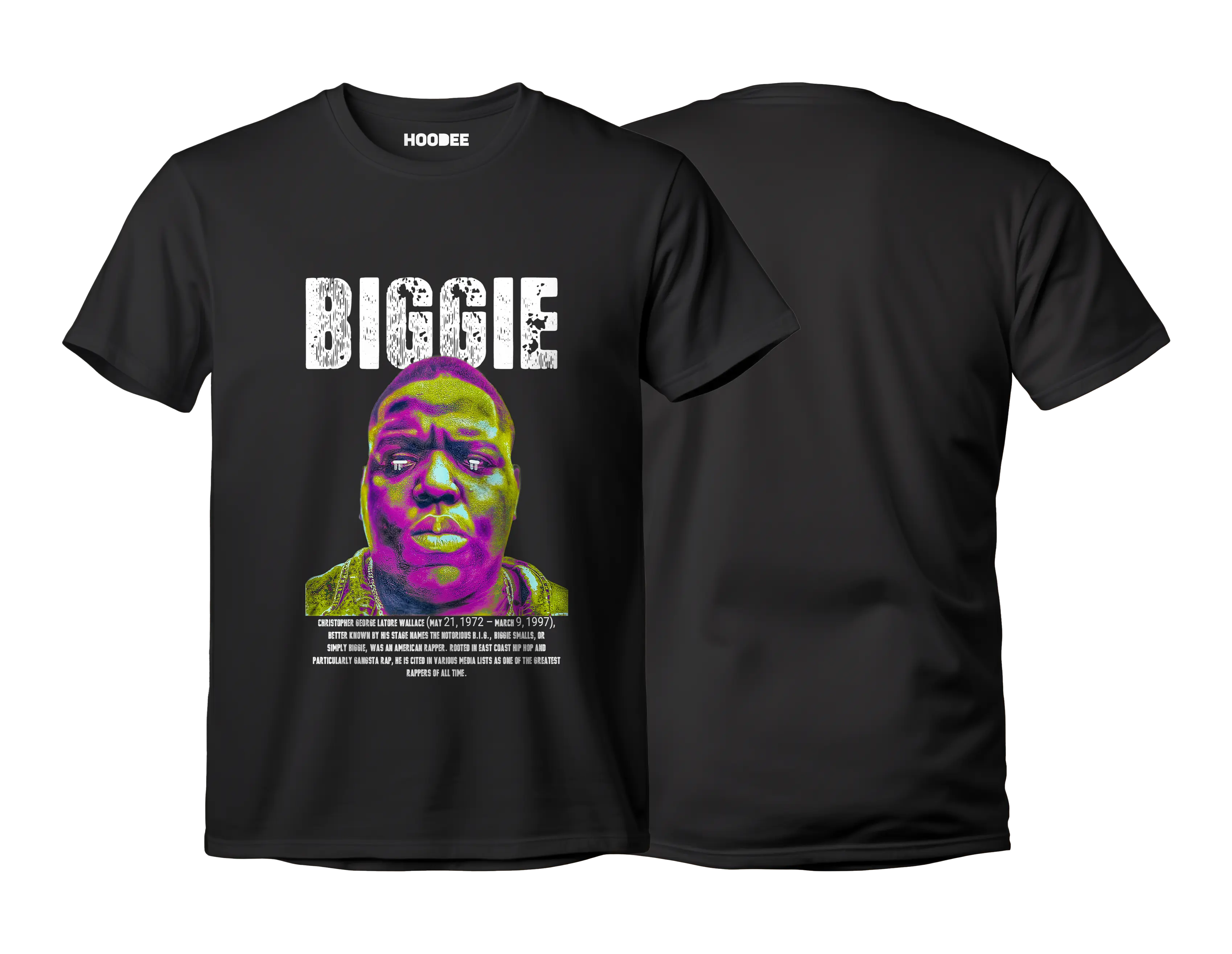 Playera Notorious big Head HOODEE