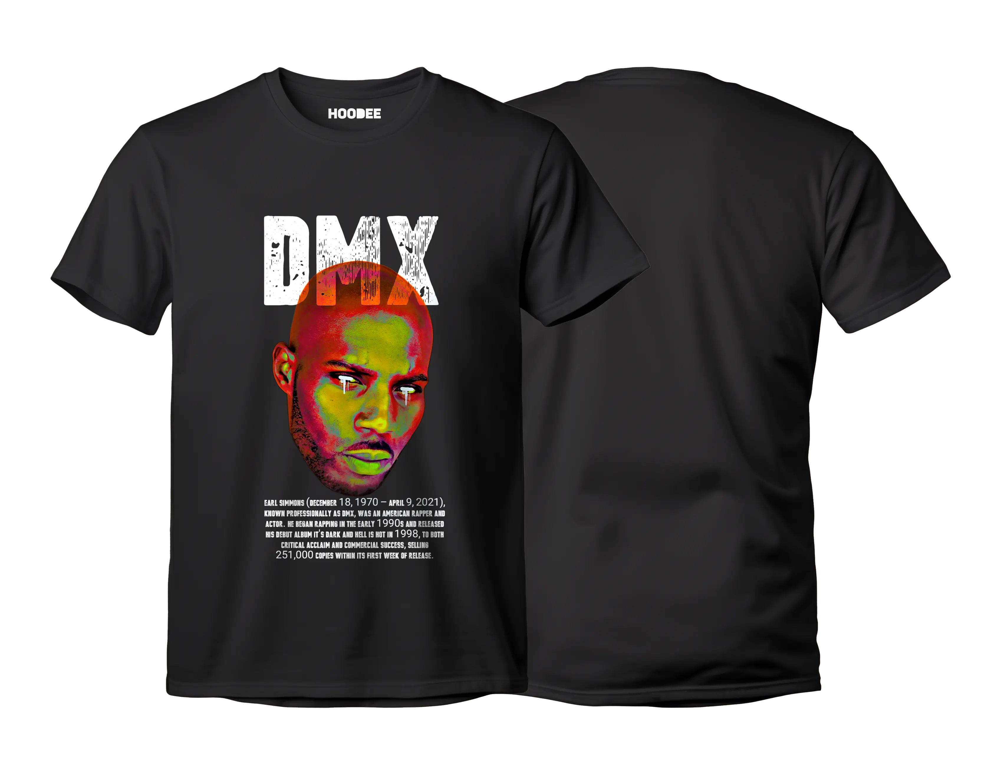 Playera DMX Head HOODEE