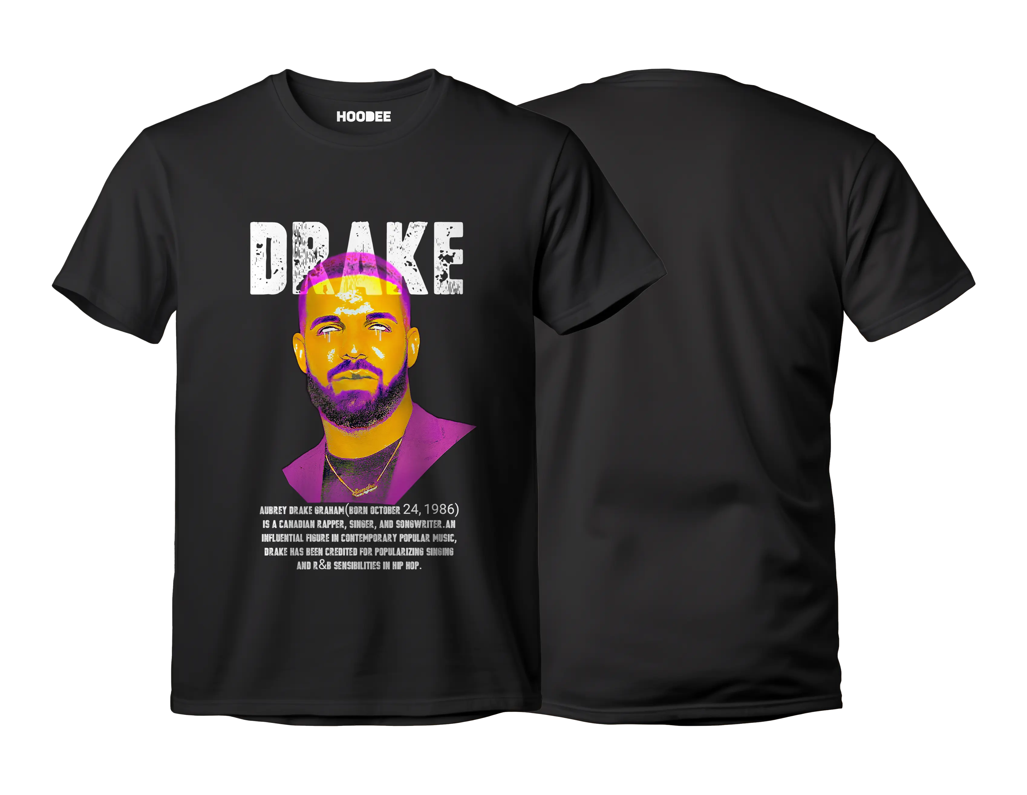 Playera Drake Head HOODEE