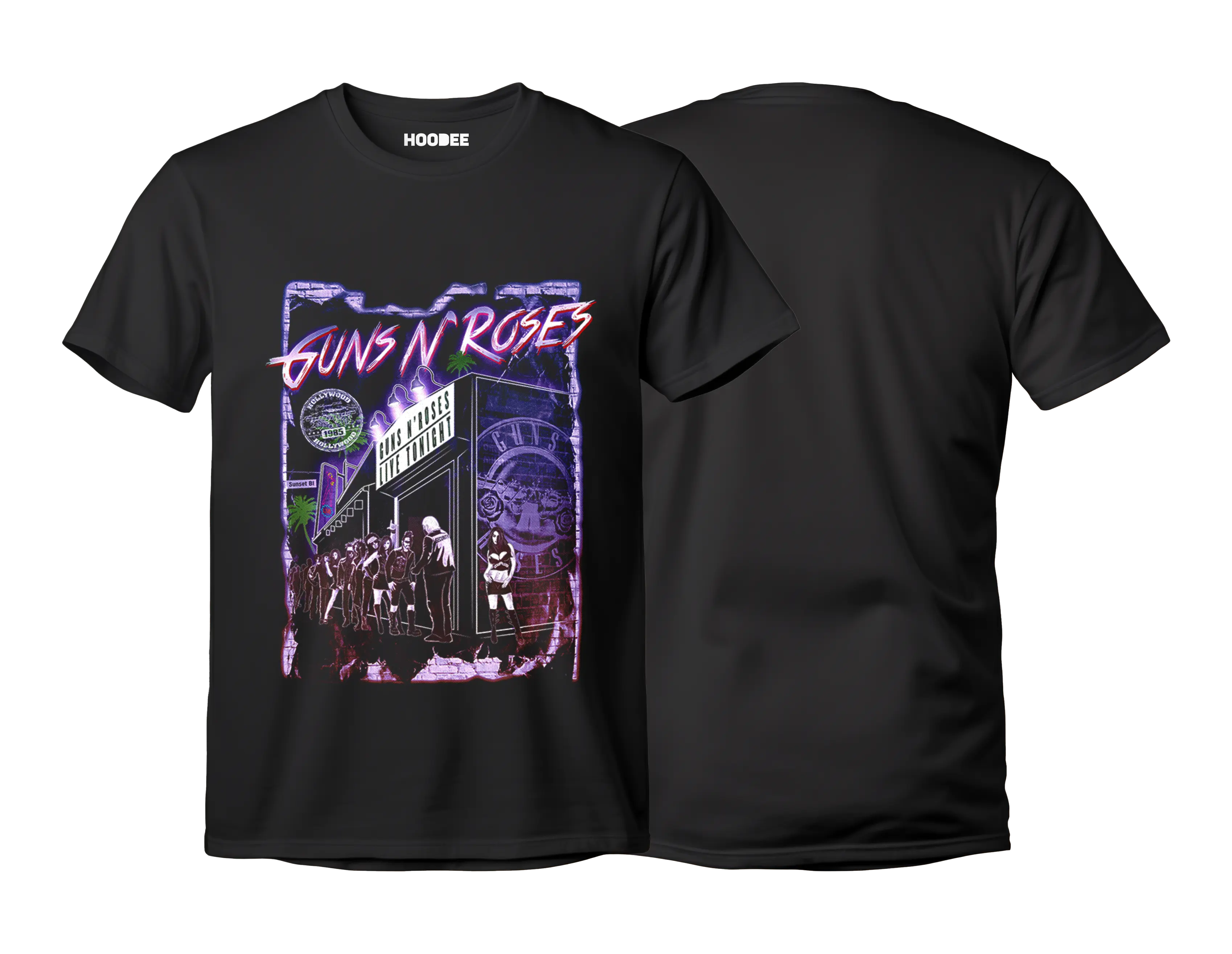 Playera Guns n roses #15 HOODEE