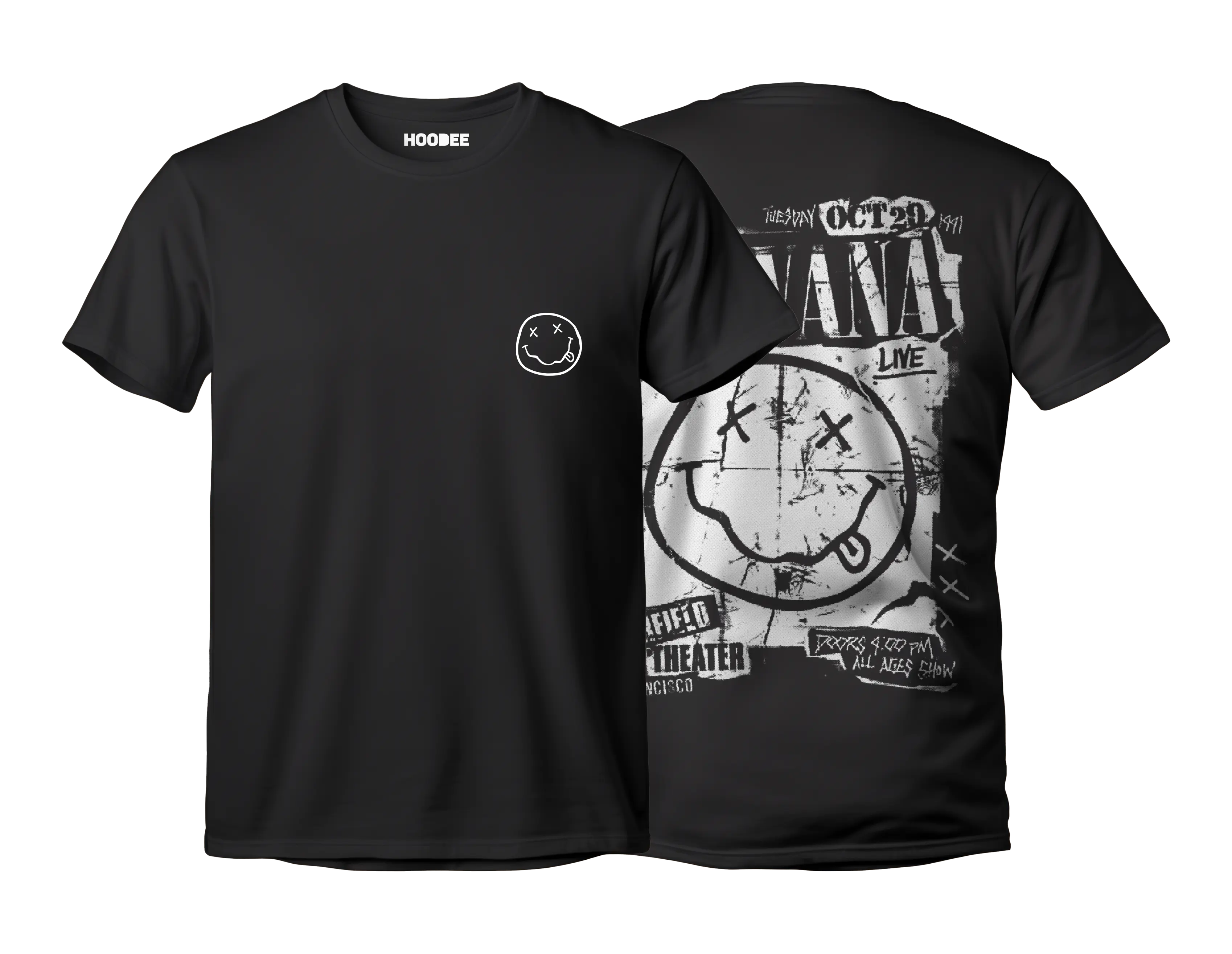 Playera Nirvana #4 HOODEE