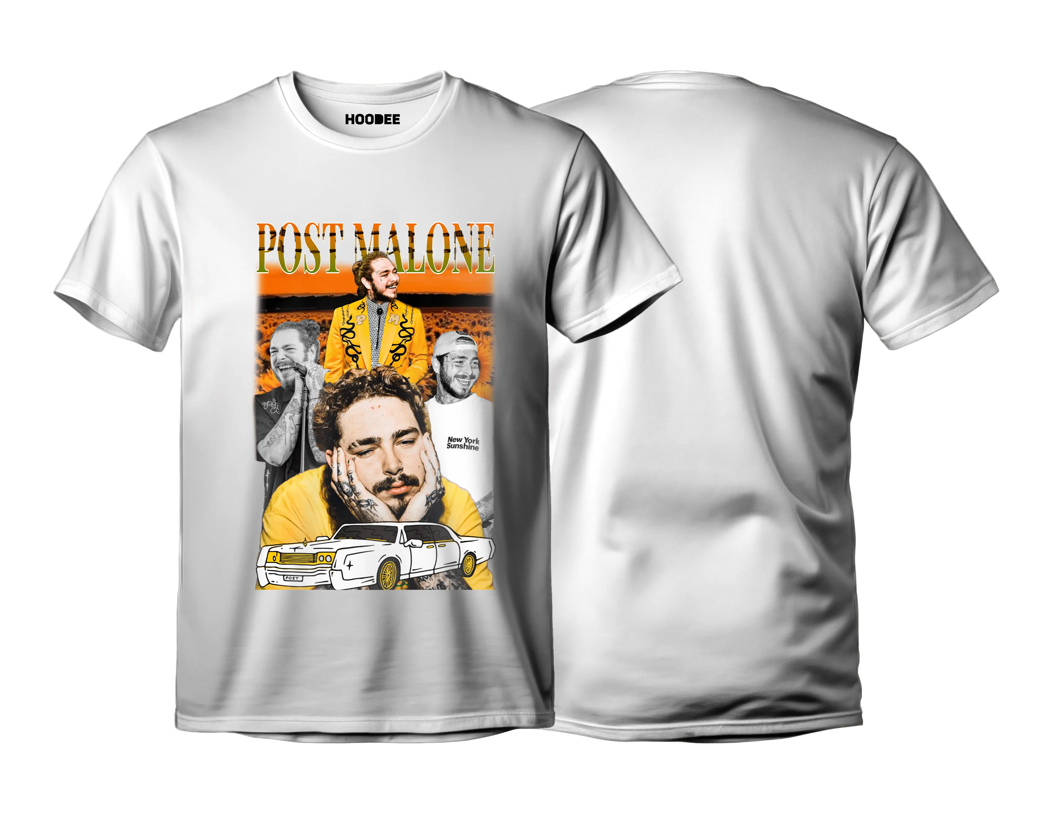 Playera Post malone #6 HOODEE