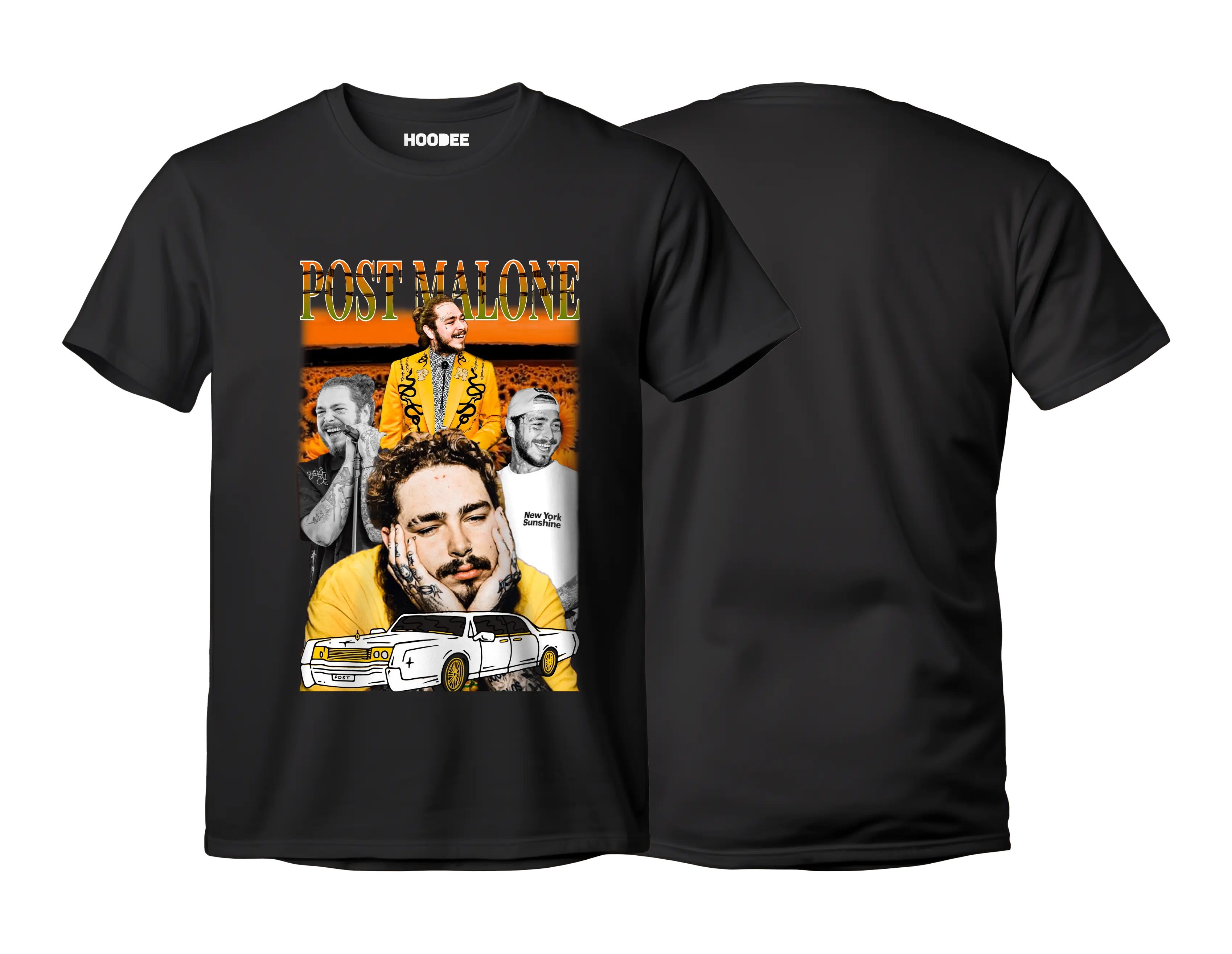 Playera Post malone #6 HOODEE