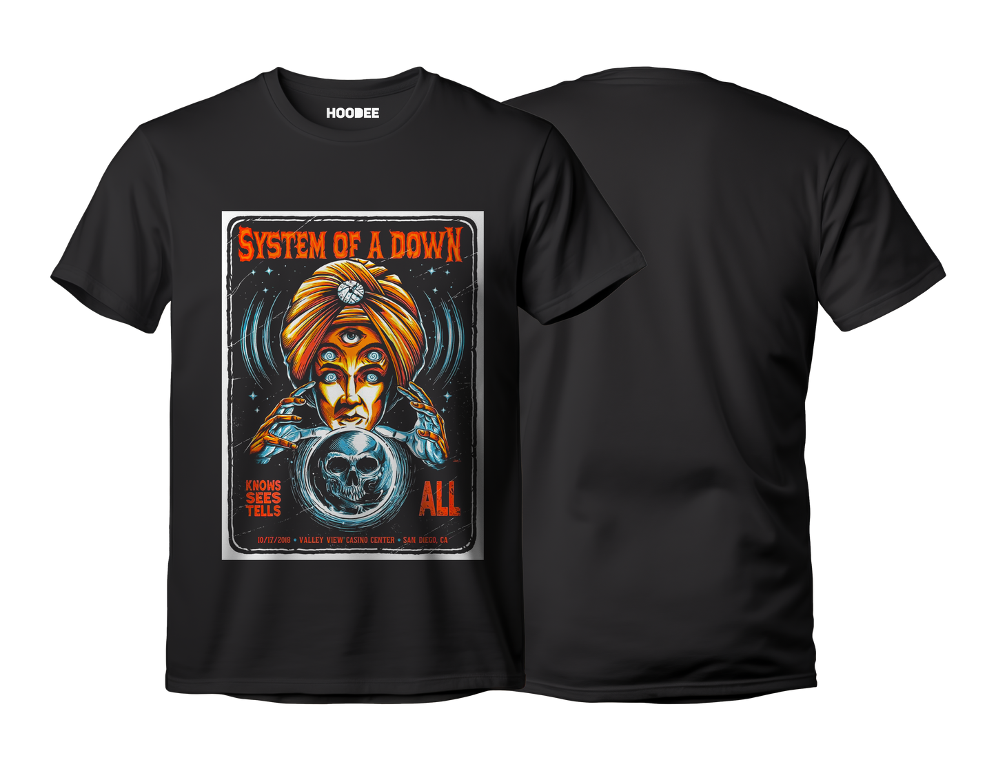 Playera System of a down #1