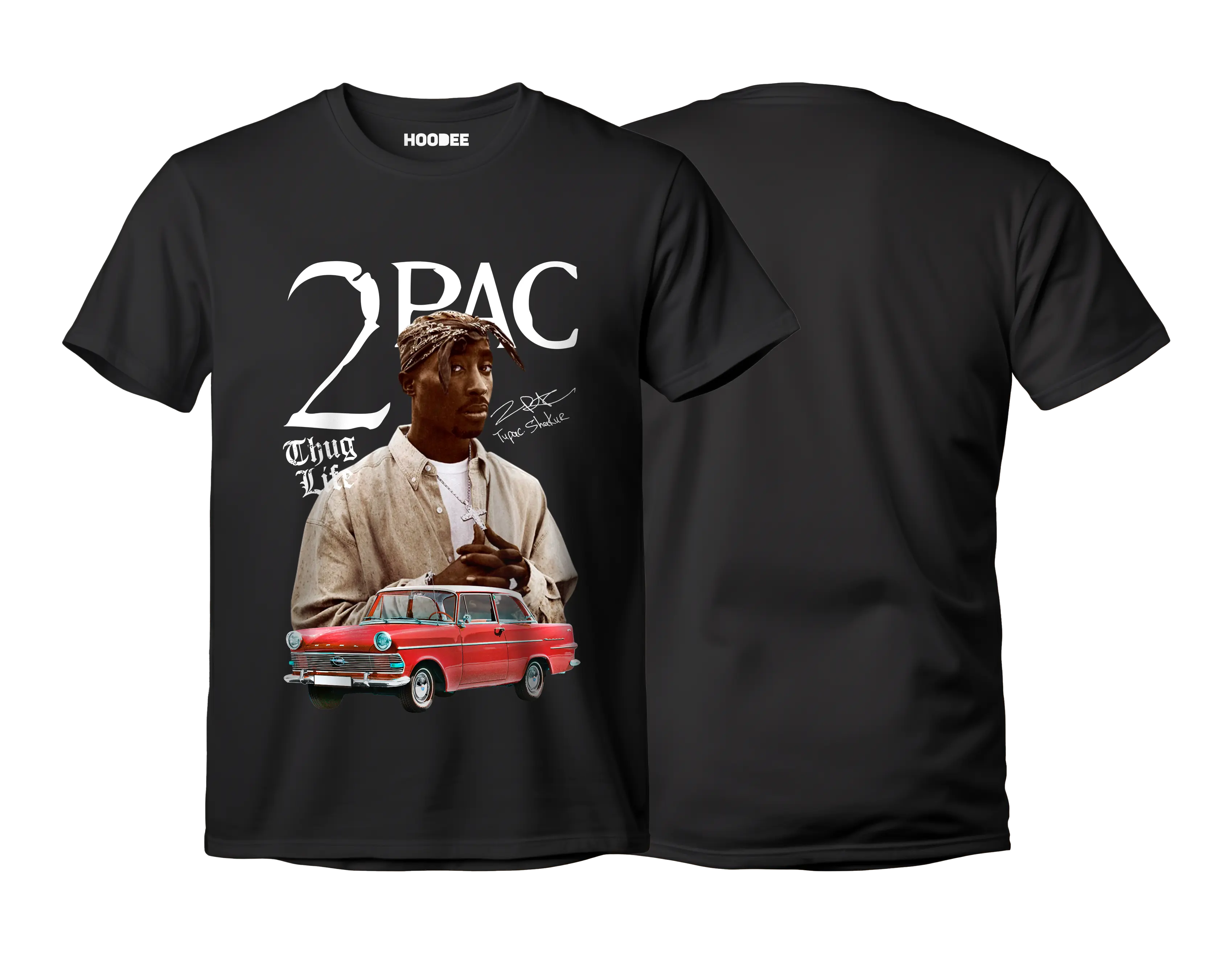 Player oversize - Tupac Shakur #20 HOODEE