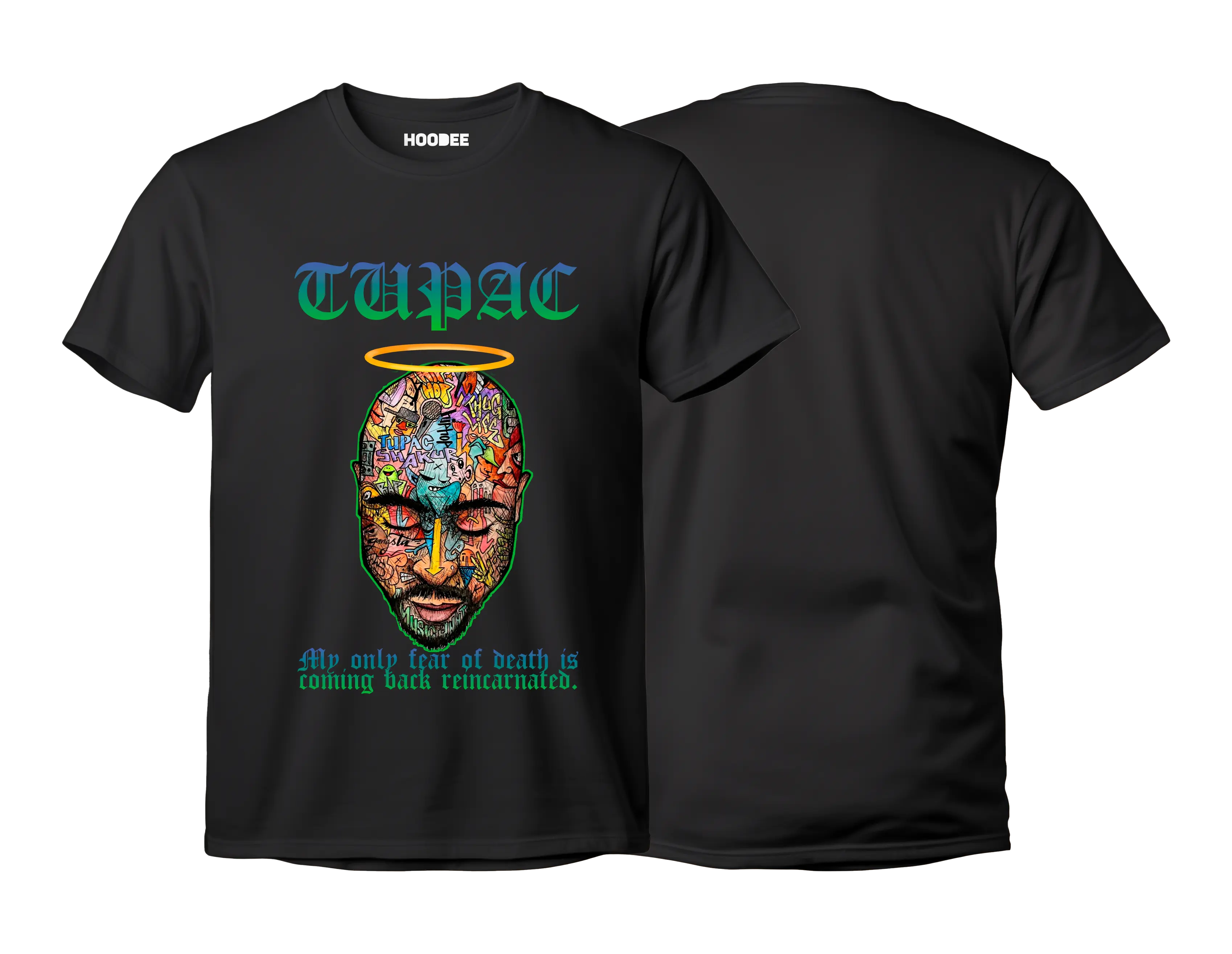 Player oversize - Tupac Shakur #24 HOODEE