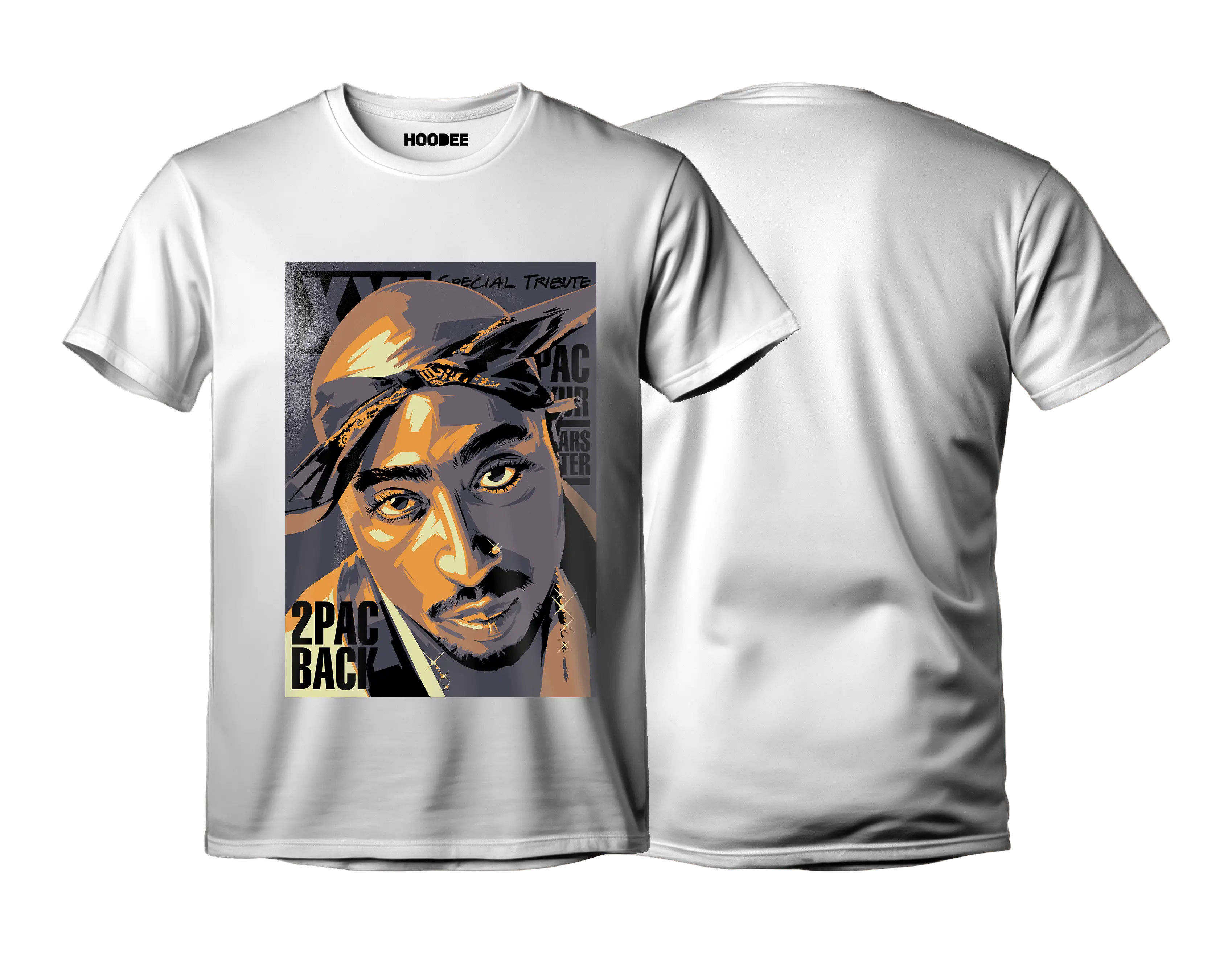 Player oversize - Tupac Shakur #34 HOODEE
