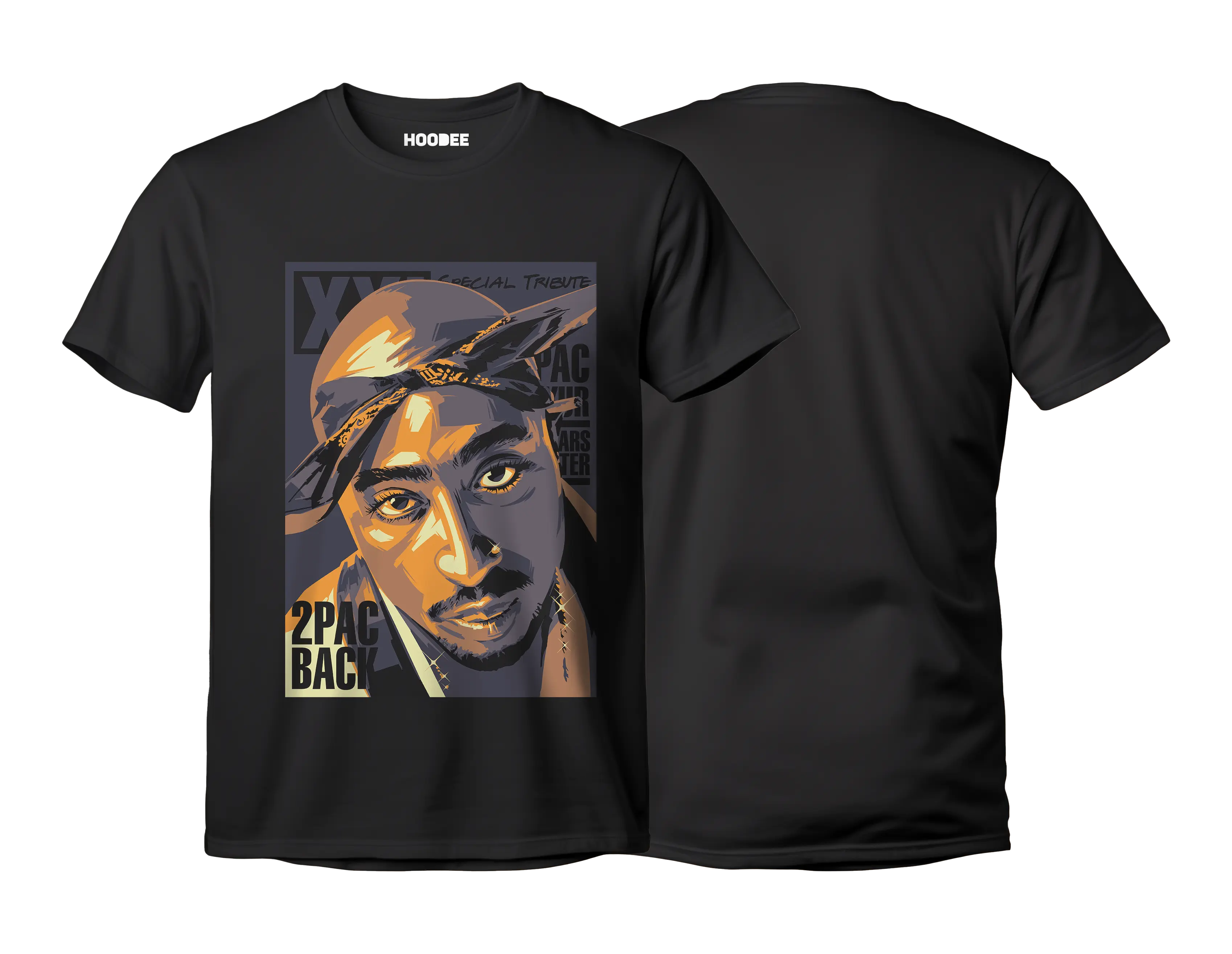 Player oversize - Tupac Shakur #34 HOODEE