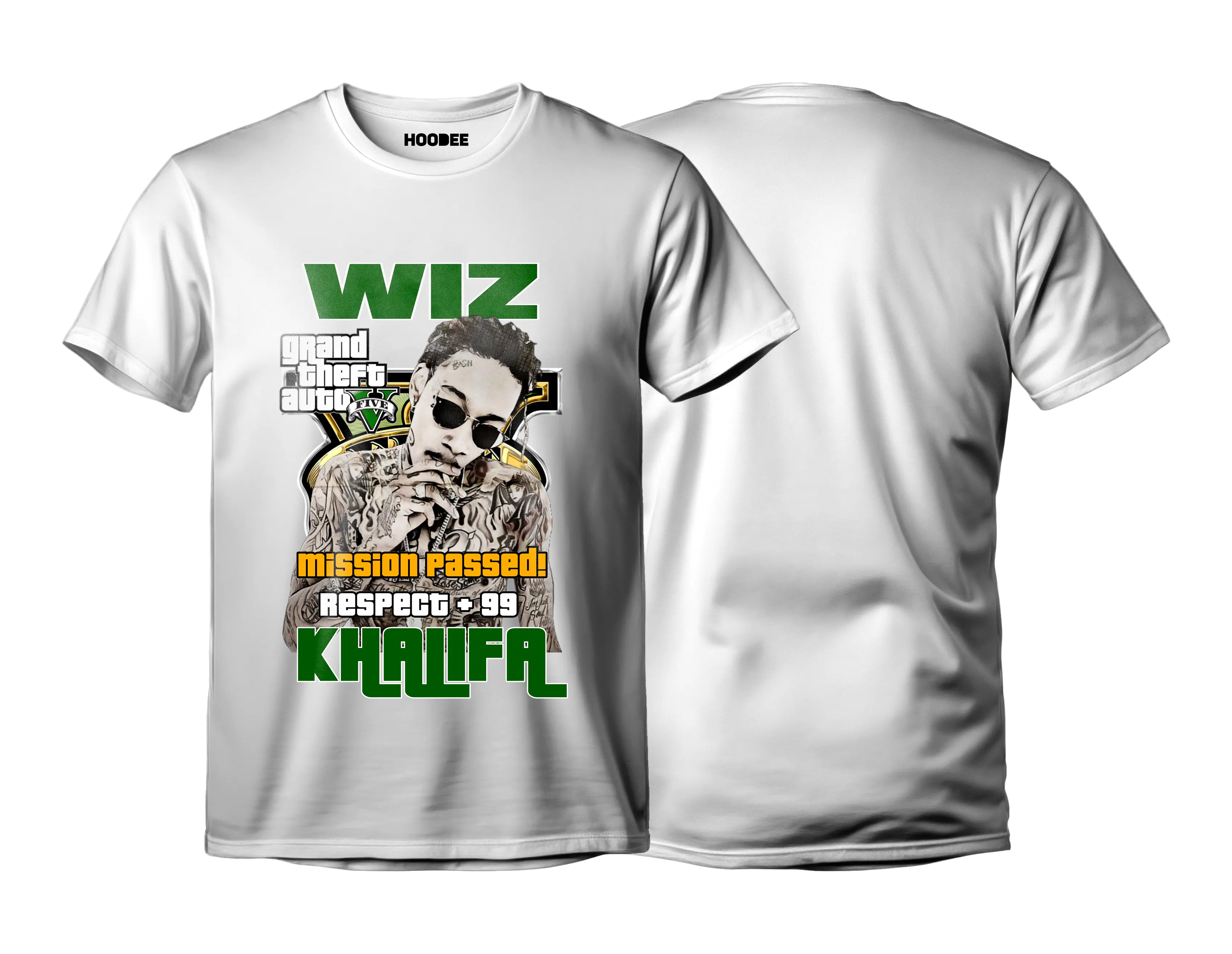 Playera Wiz khalifa #4 HOODEE