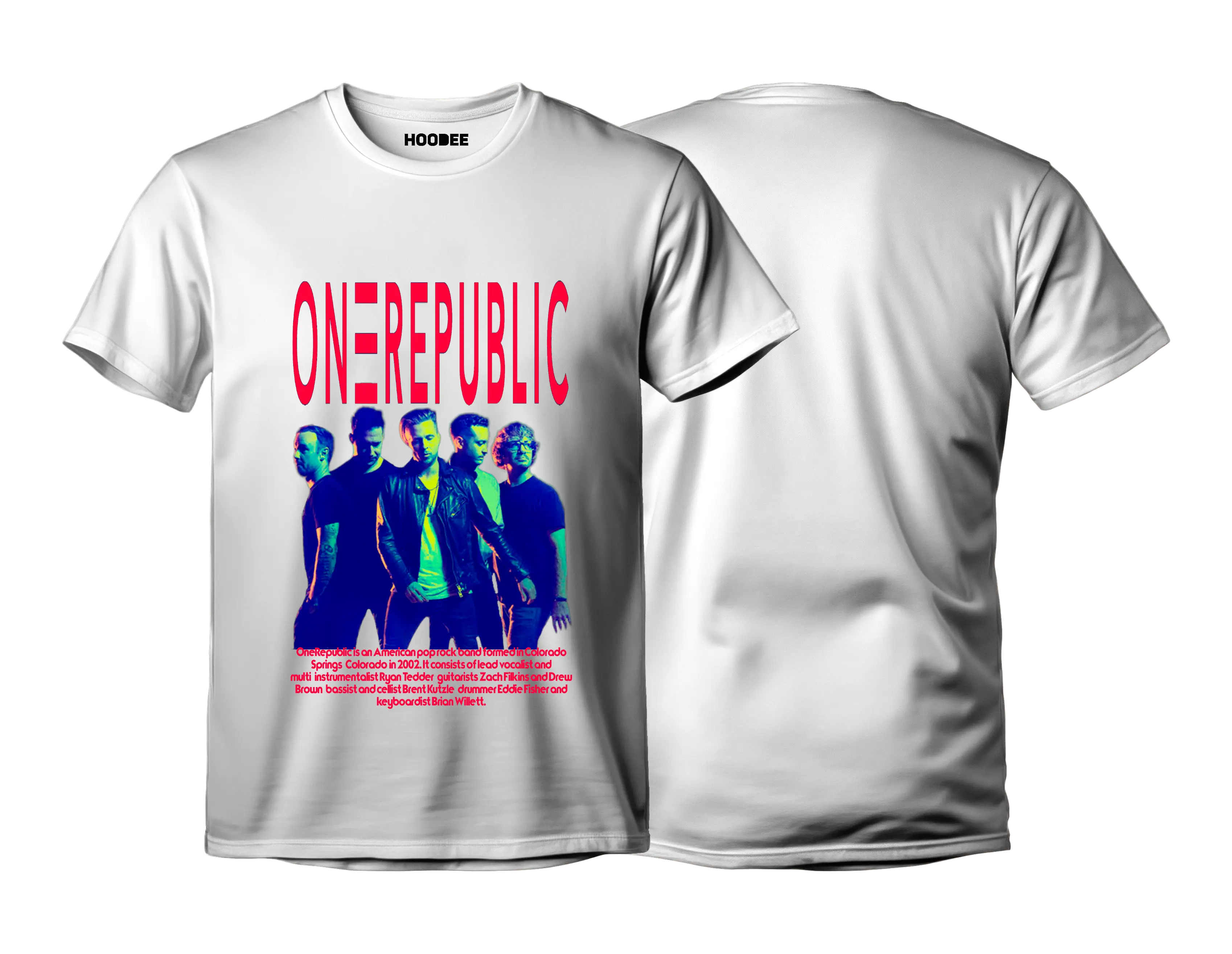 Playera One republic #1 HOODEE