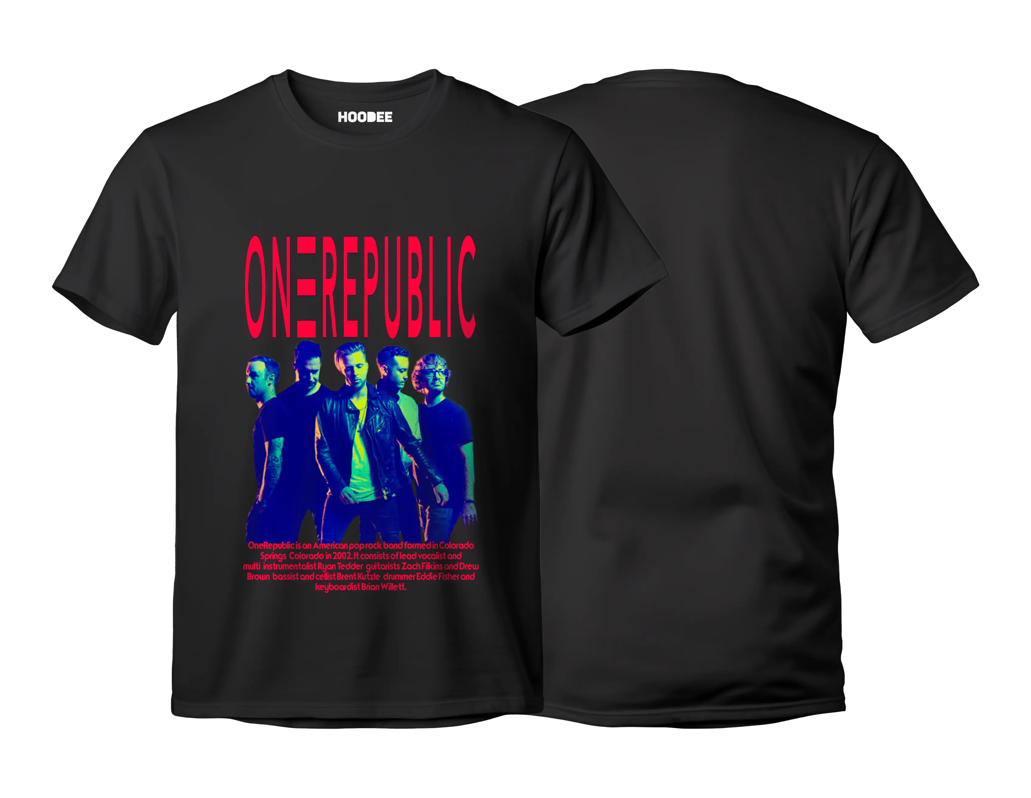Playera One republic #1 HOODEE