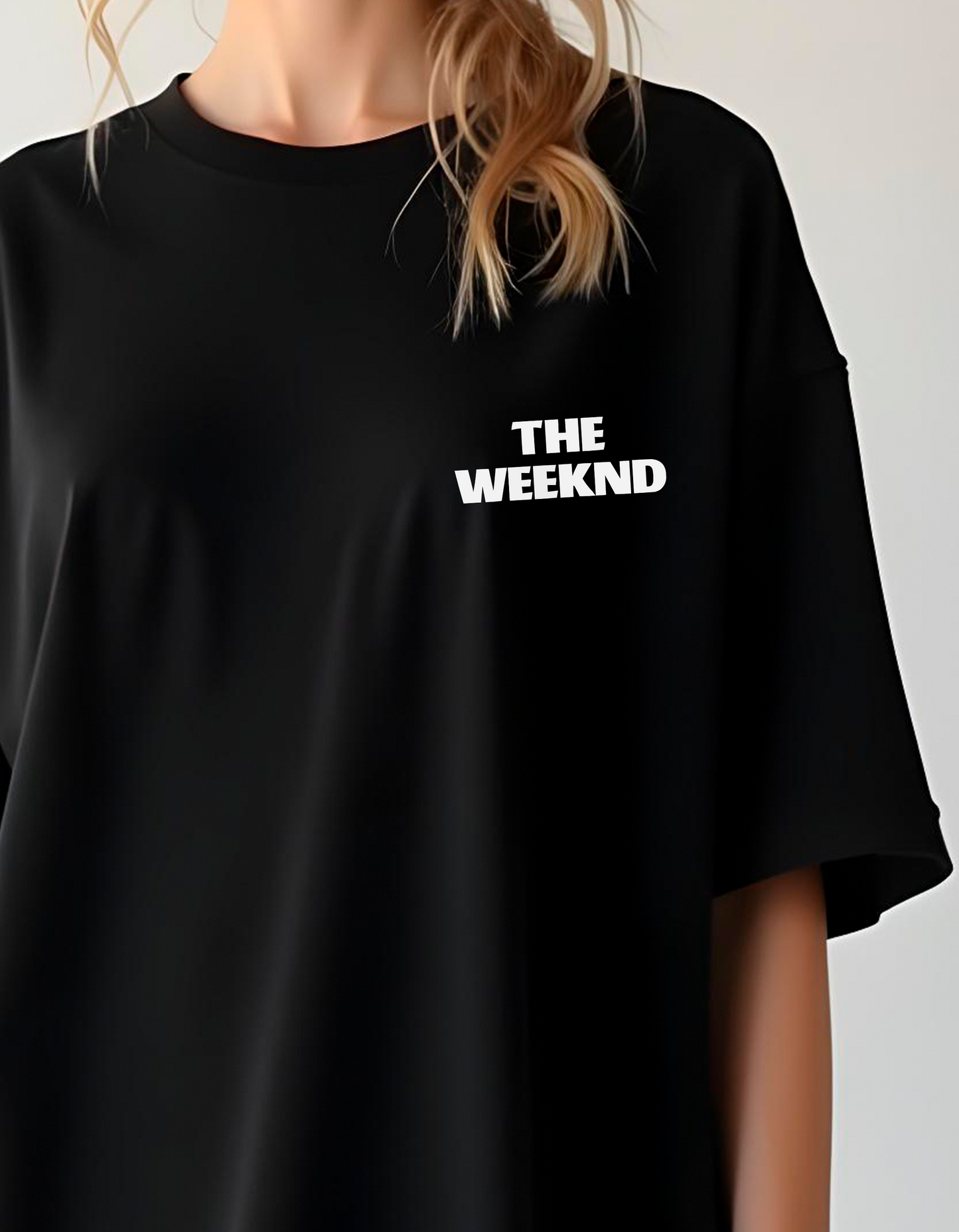 Playera oversize The weeknd #3