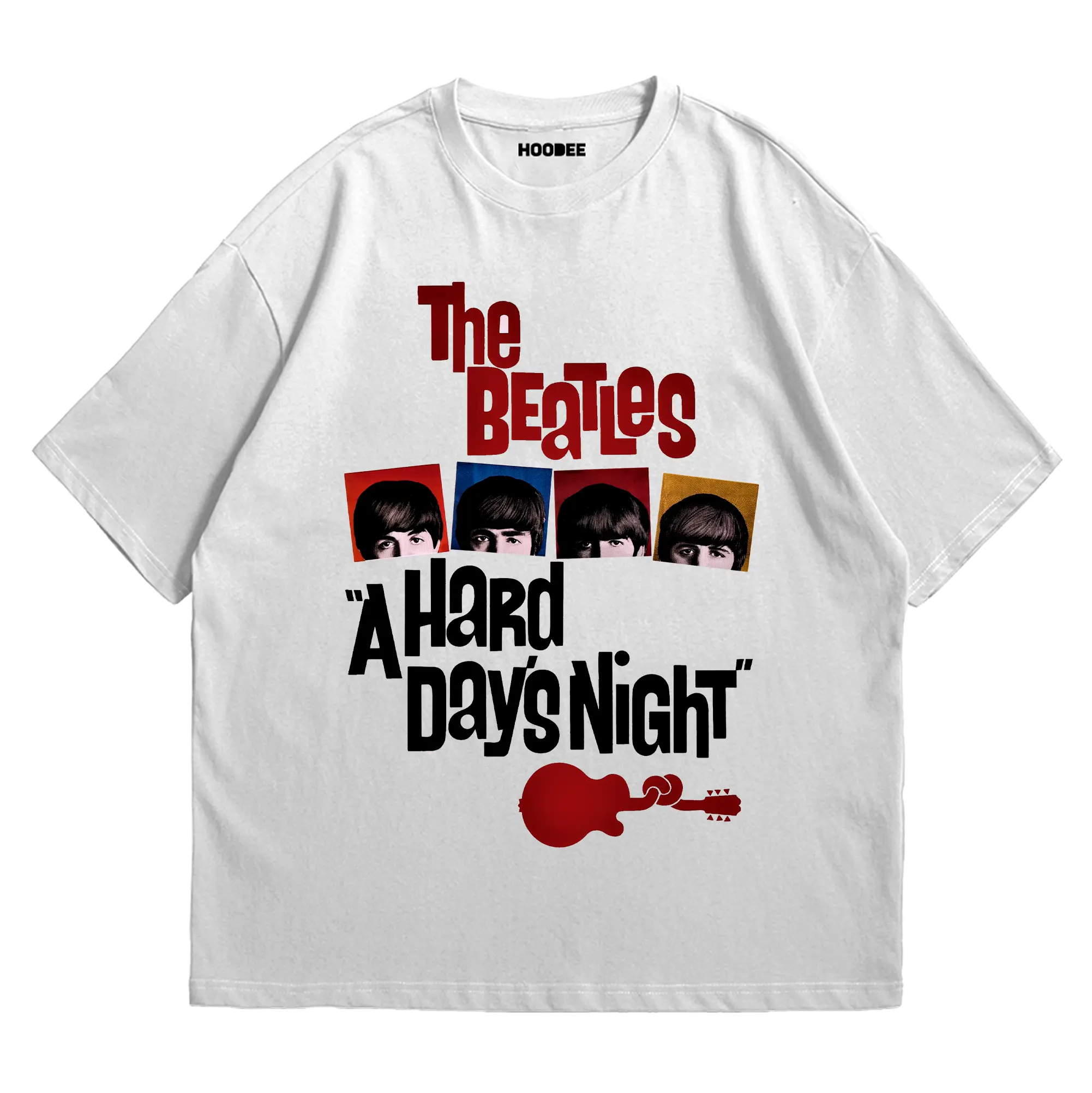 Playera oversize The beatles #1 HOODEE