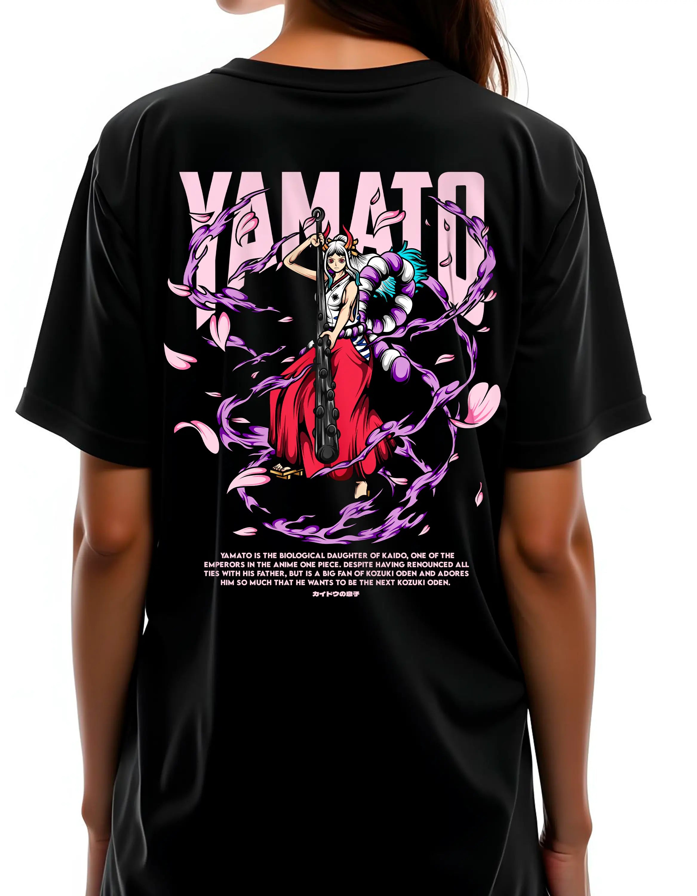 Playera oversize One piece - Yamato #1 HOODEE