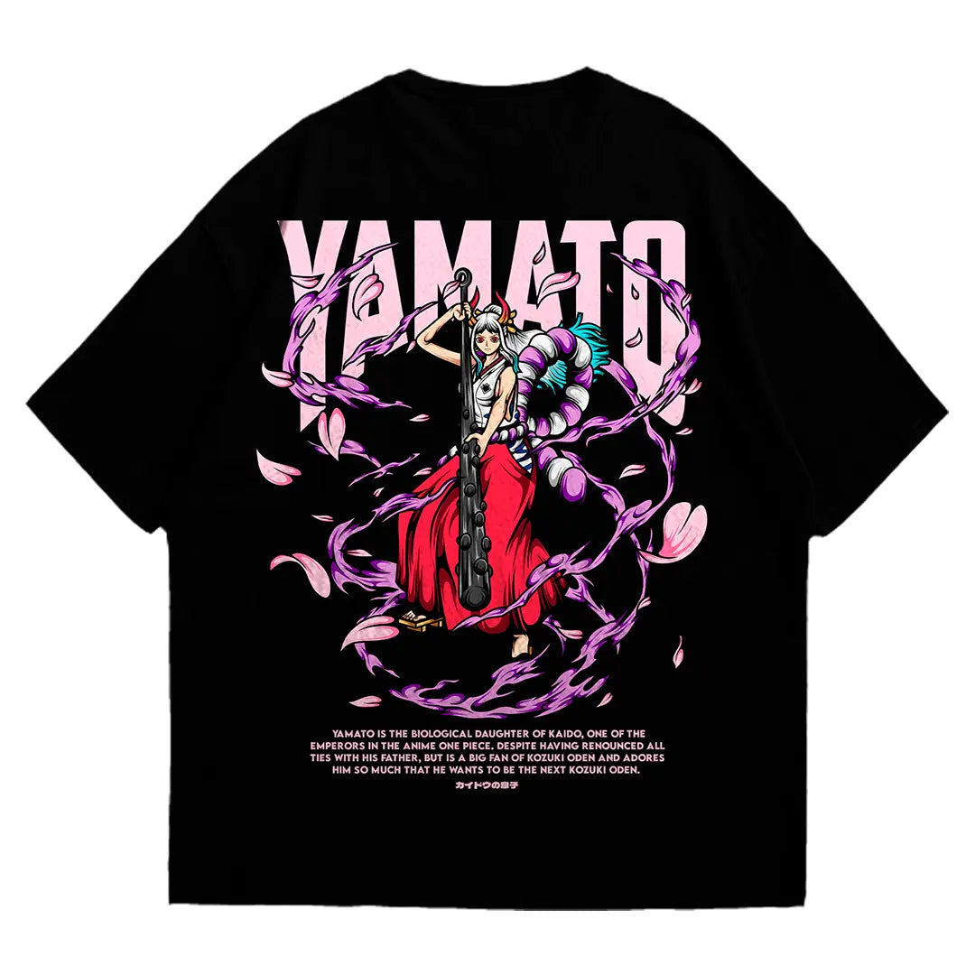Playera oversize One piece - Yamato #1 HOODEE