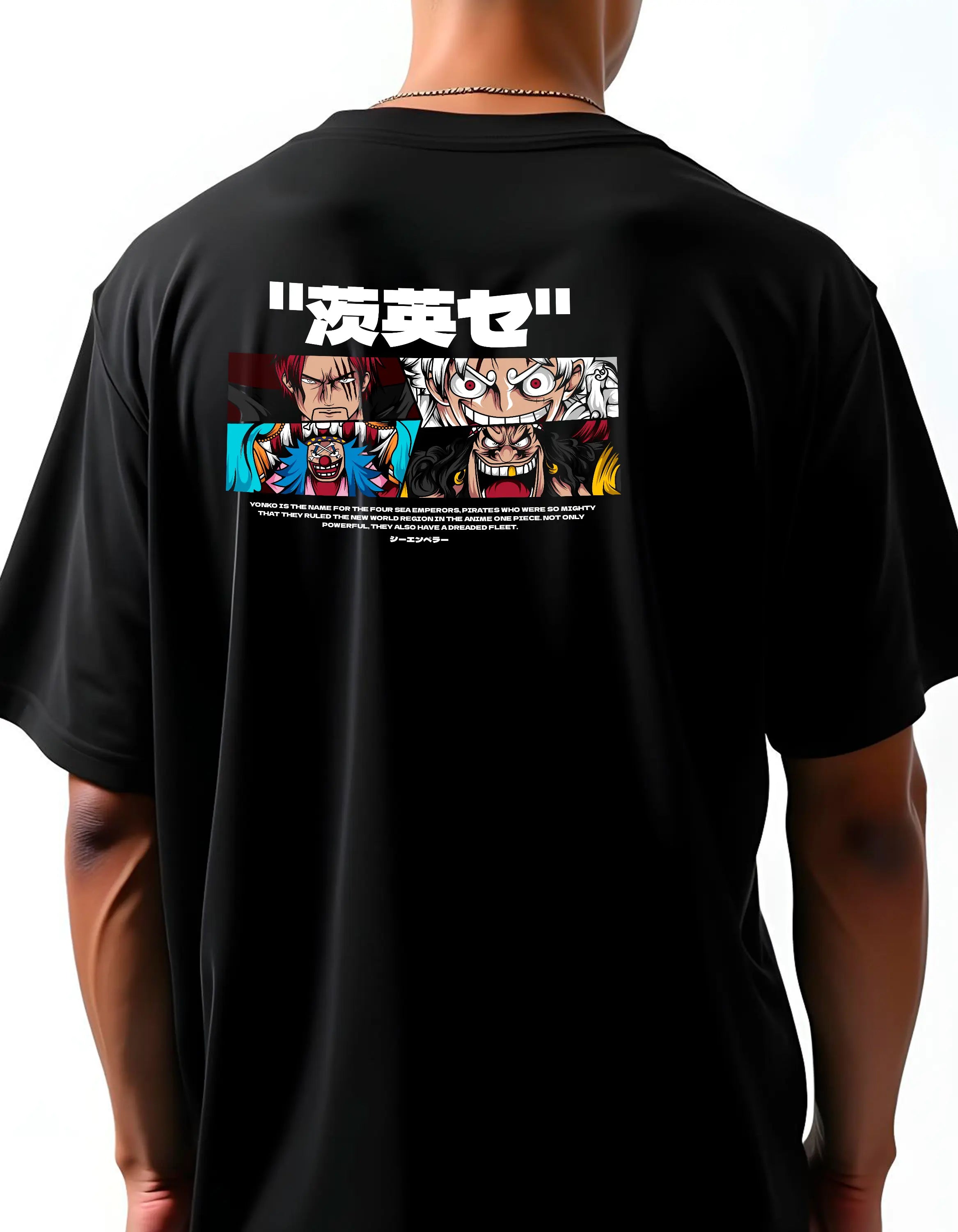 Playera oversize One piece - Yonkou #1 HOODEE