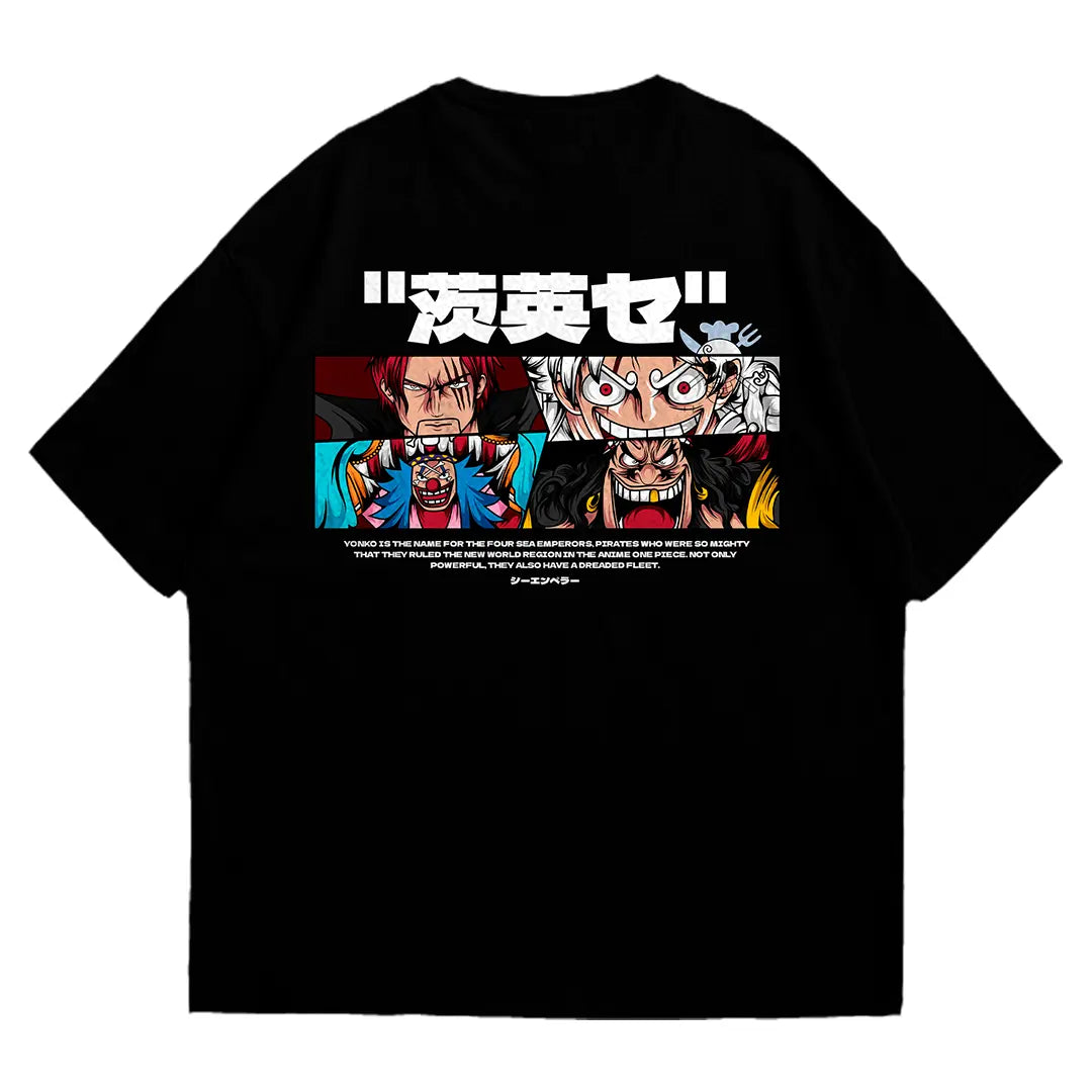 Playera oversize One piece - Yonkou #1 HOODEE