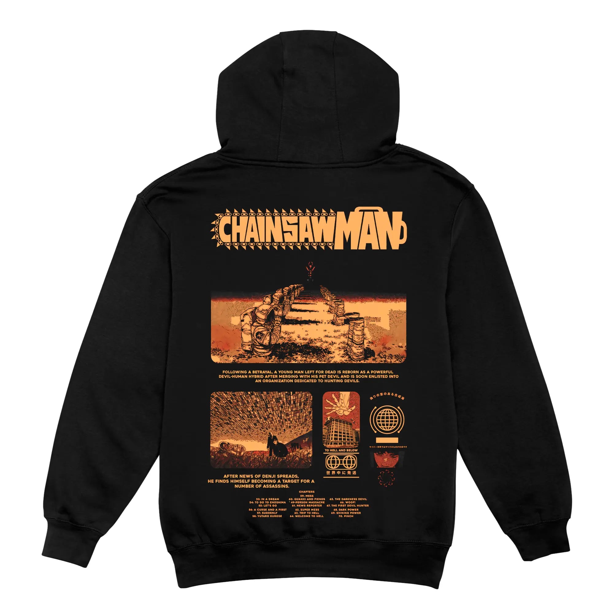Hoodie Chainsaw man HOODEE