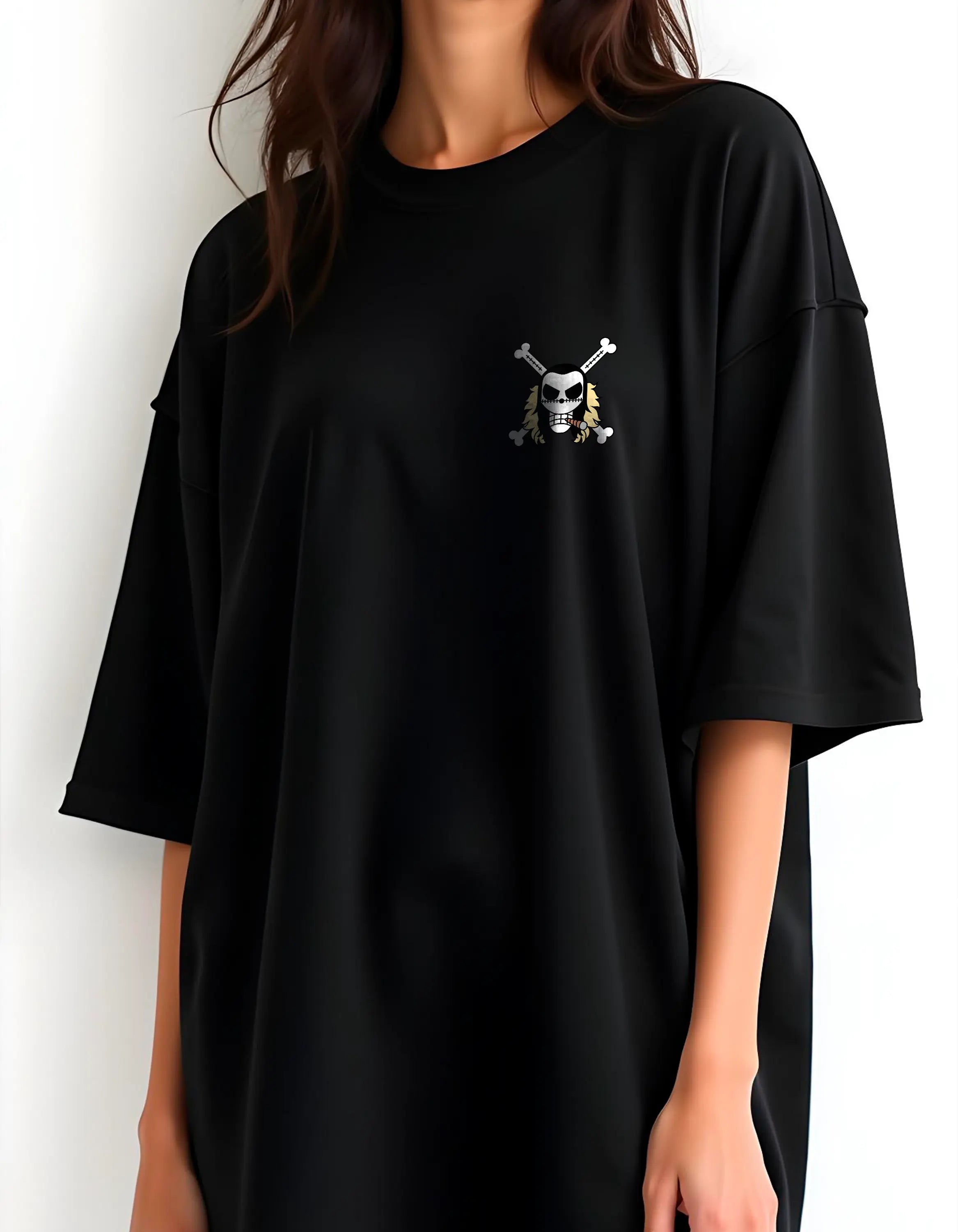 Playera oversize One piece - Crocodile #1 HOODEE