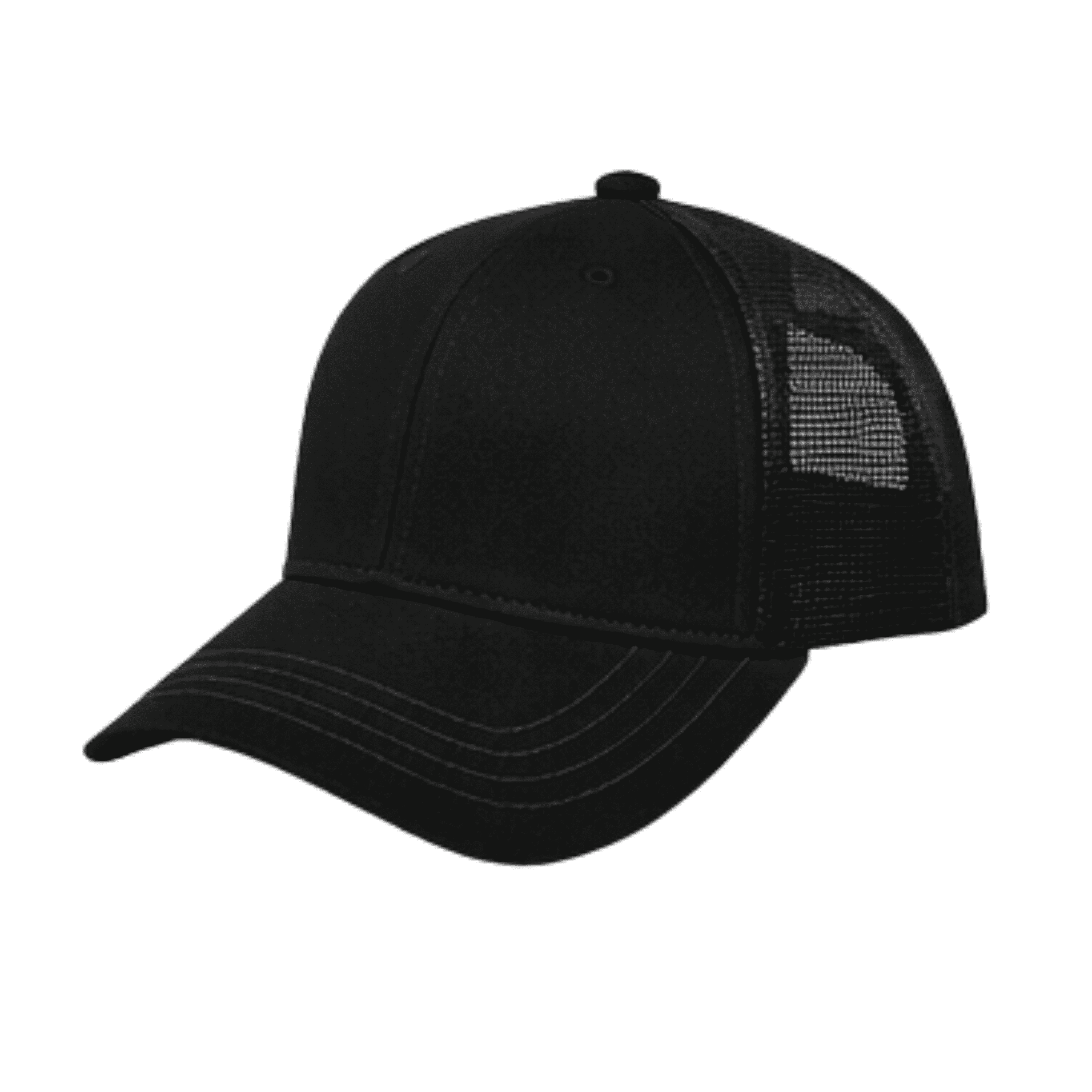 Playera oversize Gorra Indomable Personalizada negro vista frontal HOODEE